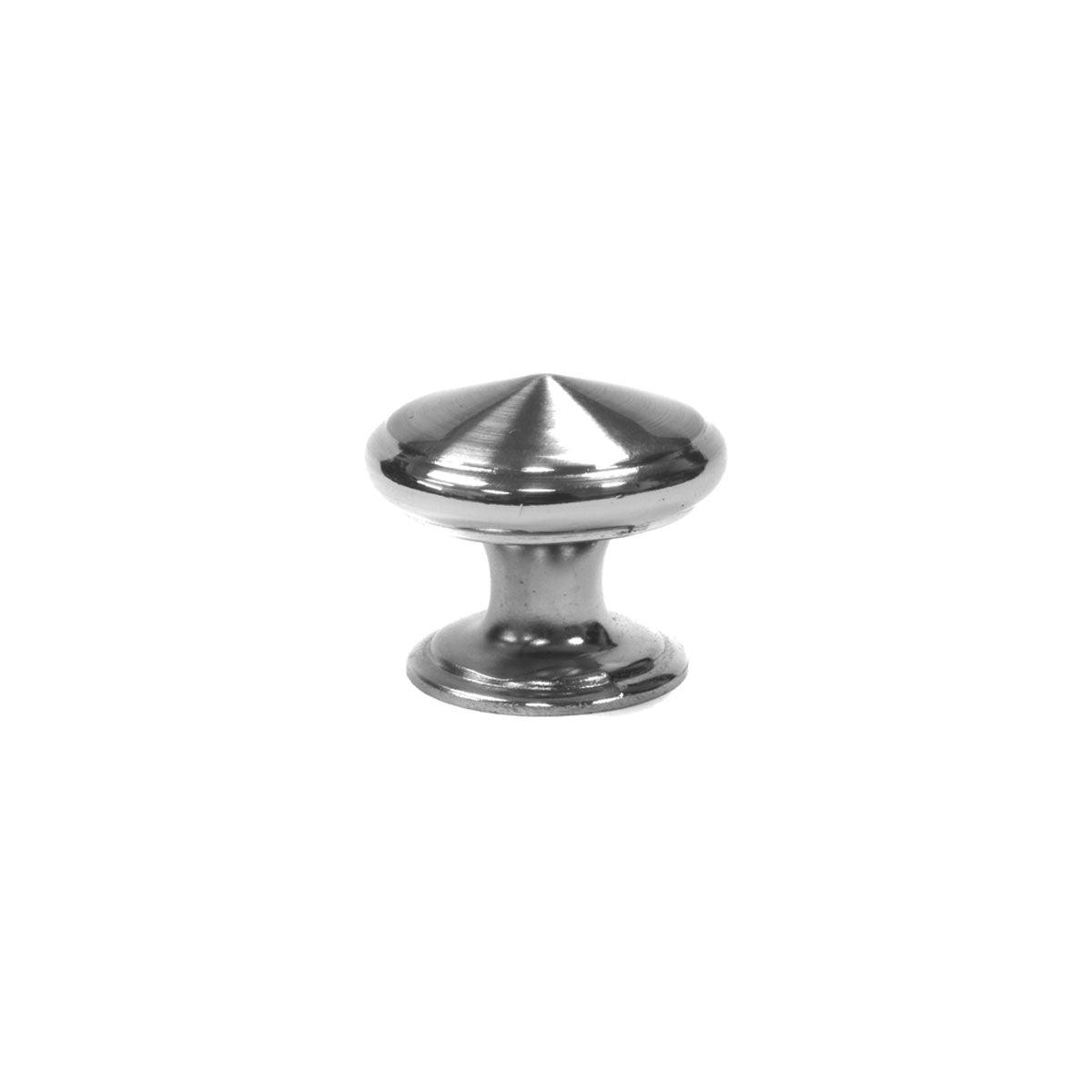 1.125"W Brushed Nickel Knob Door/Drawer Pull P-10 - USADistributor.com