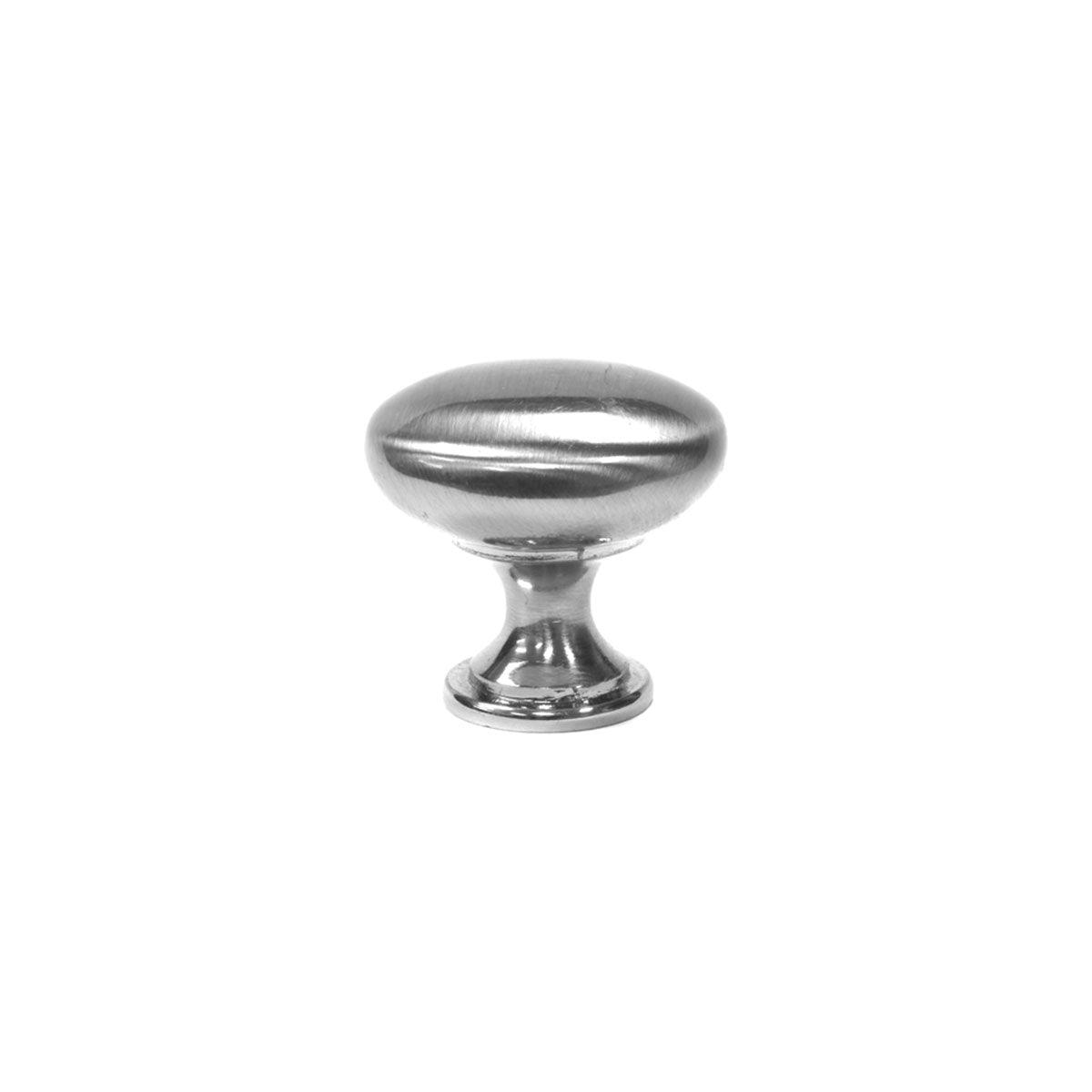 1.25"W Brushed Nickel Knob Door/Drawer Pull P-12 - USADistributor.com