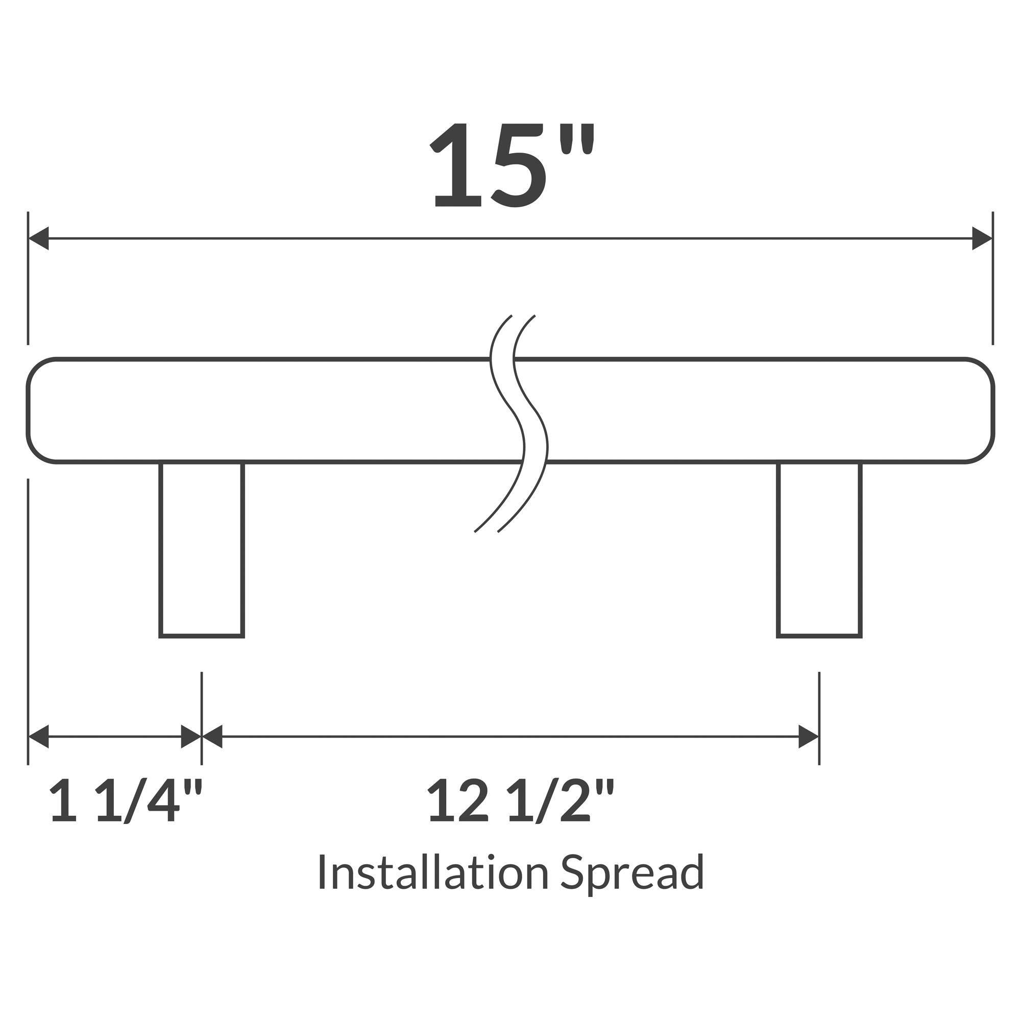 Pull LDH 15 Hardware