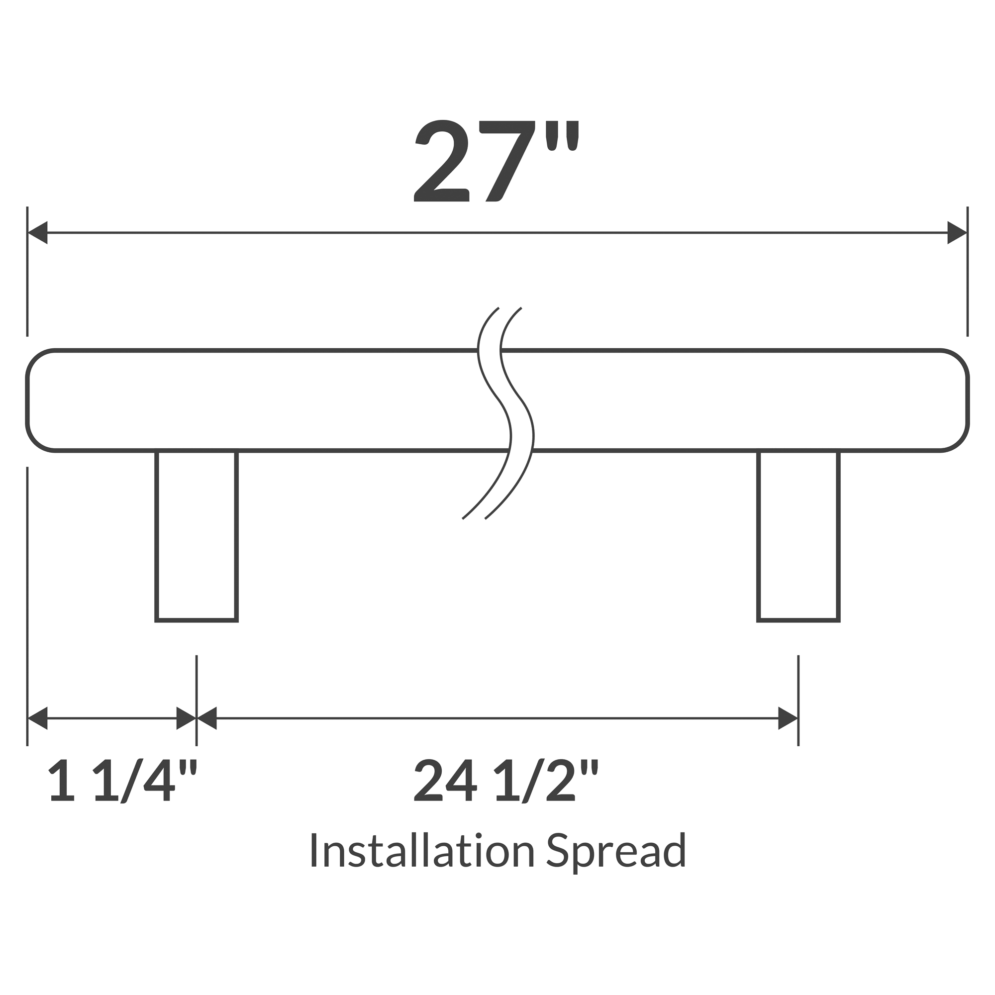 Pull LDH 27 Hardware