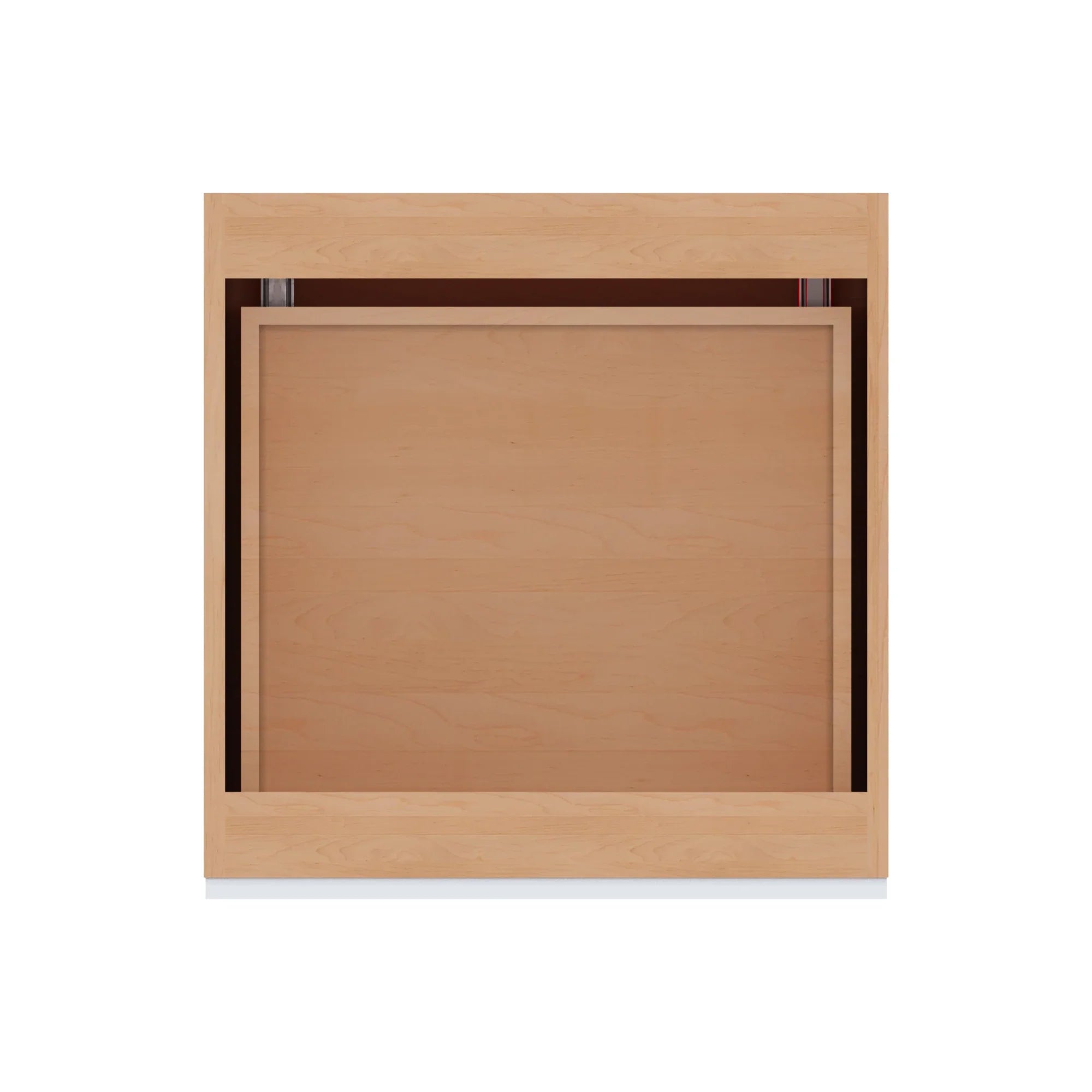 Modernform Cabinet Matte White 24" W X 34 1/2" H X 24" D 2 Drawer Base Cabinet