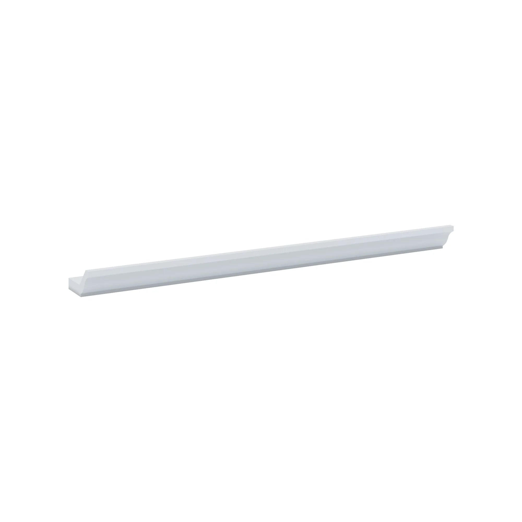 J&K White Shaker S8 96" W 10- 3 1/4" Crown Molding with Base