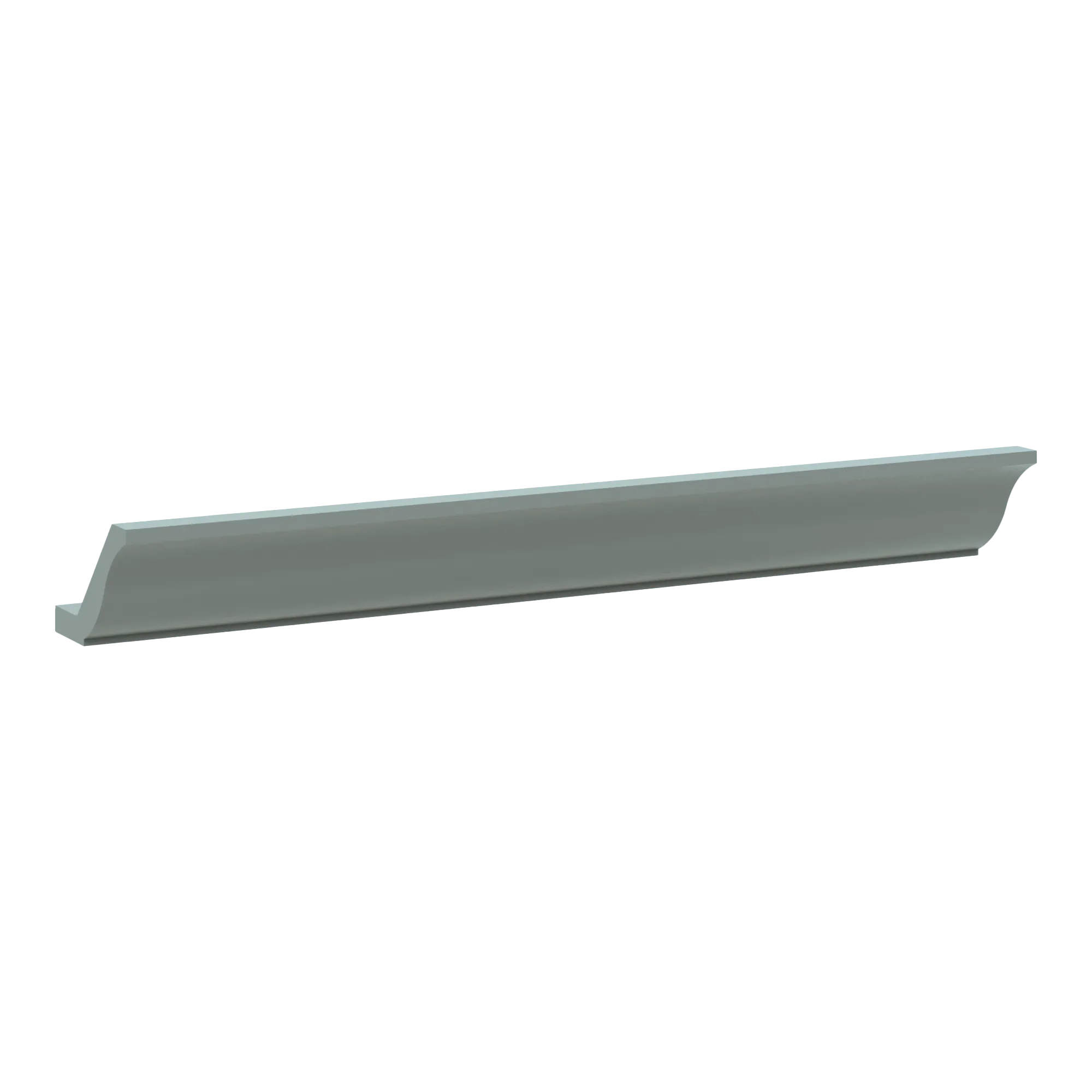 J&K Sage E3 96" W Large Crown Molding with Base