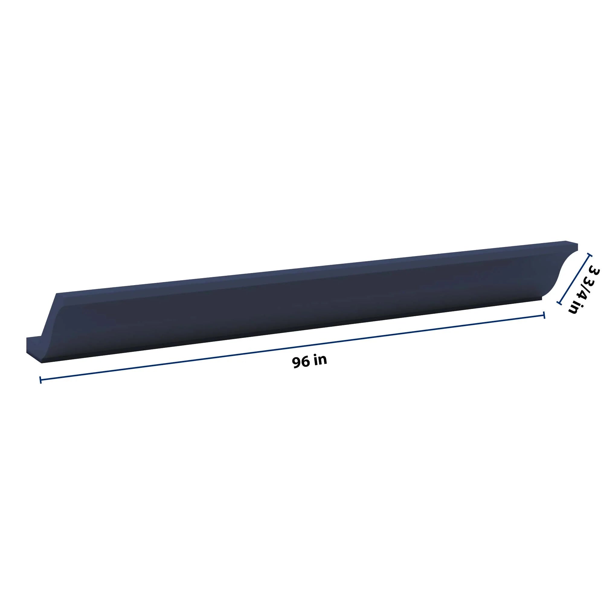 J&K Naval B7 96" W Large Crown Molding with Base