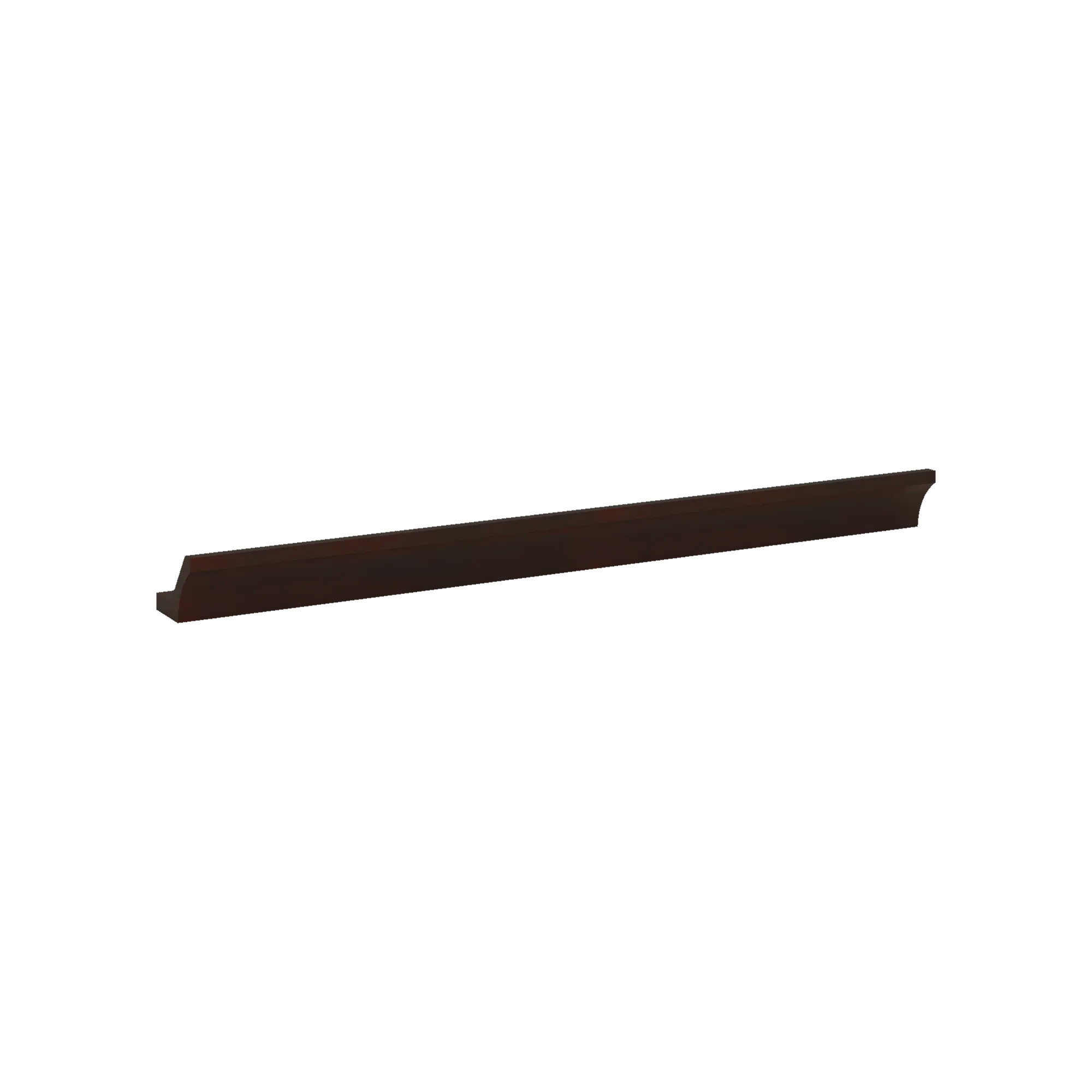 J&K Java Coffee S1 96" W 10 3-1/4 Cove Molding with Base