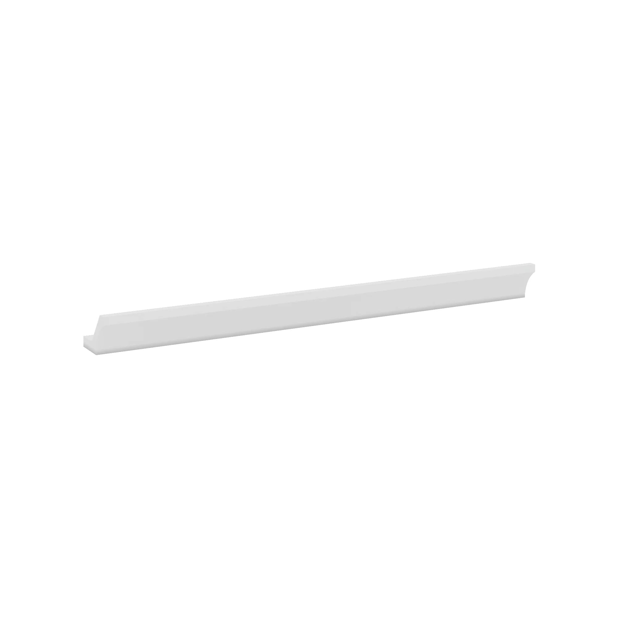 J&K White Shaker S8 96" W 10 3-1/4 Cove Molding with Base