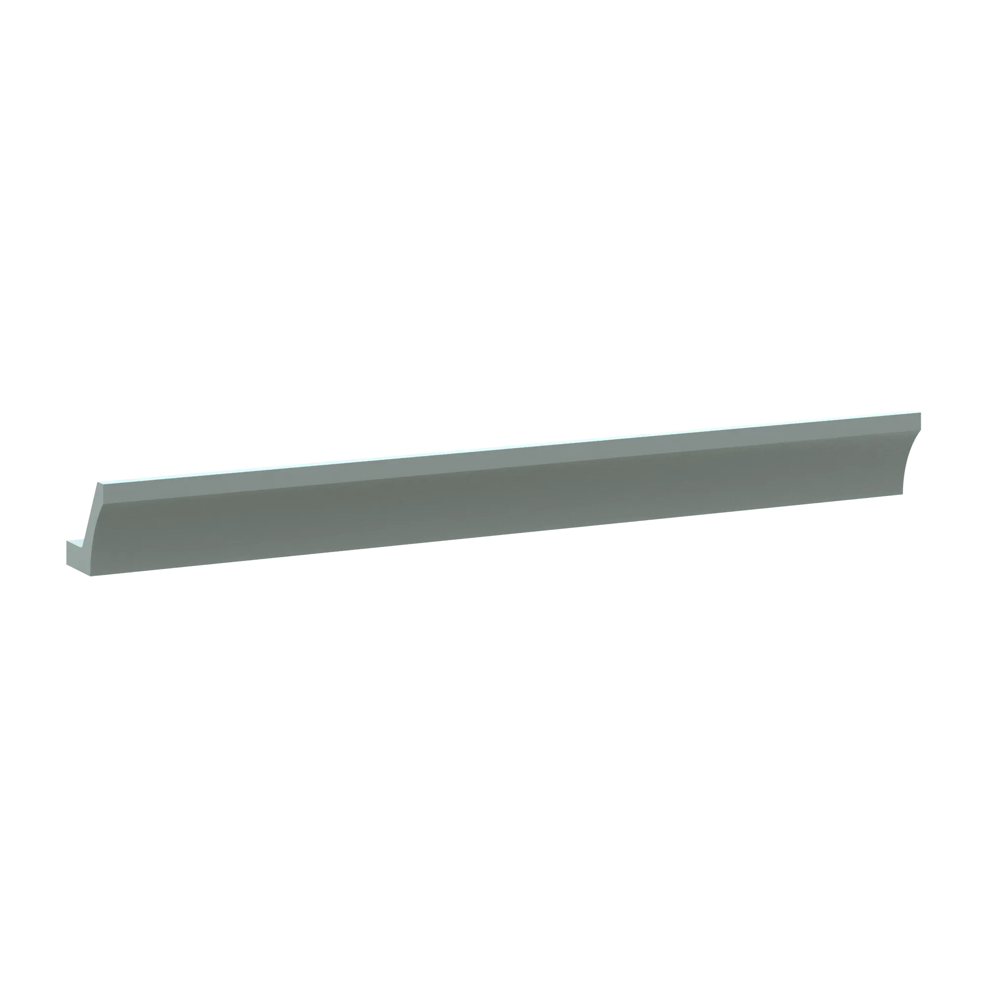 J&K Sage E3 96" W 10 4-1/4 Cove Molding with Base