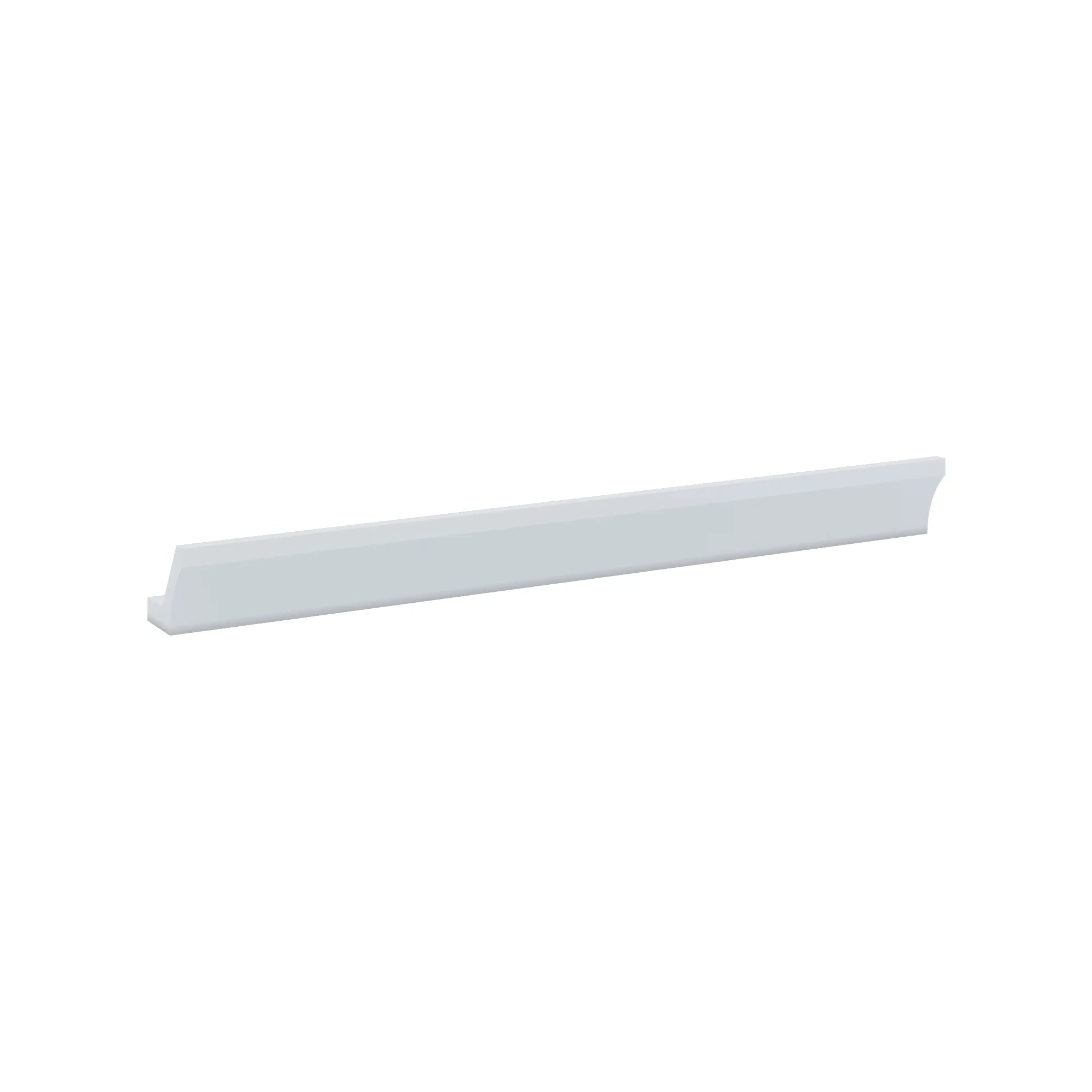 J&K White Shaker S8 96" W 10 4-1/4 Cove Molding with Base