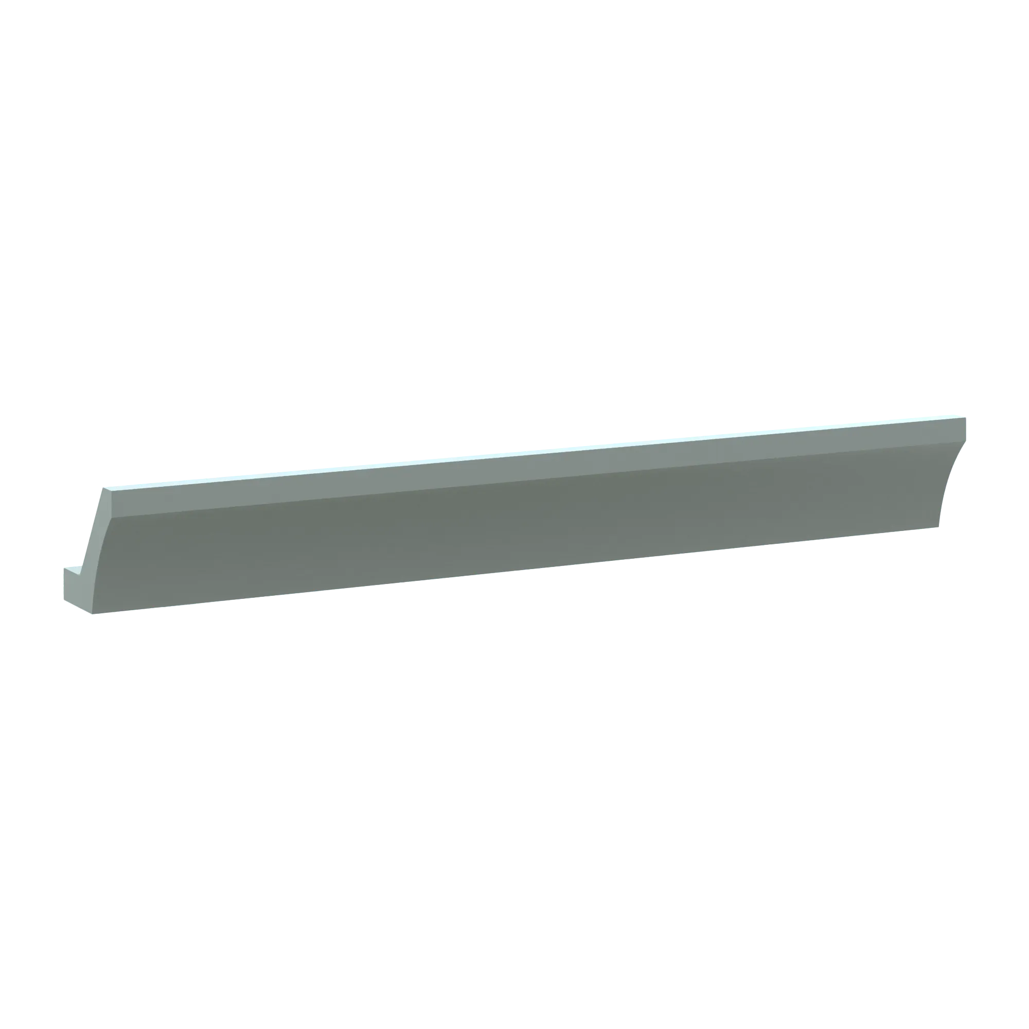 J&K Sage E3 96" W Large Cove Molding with Base