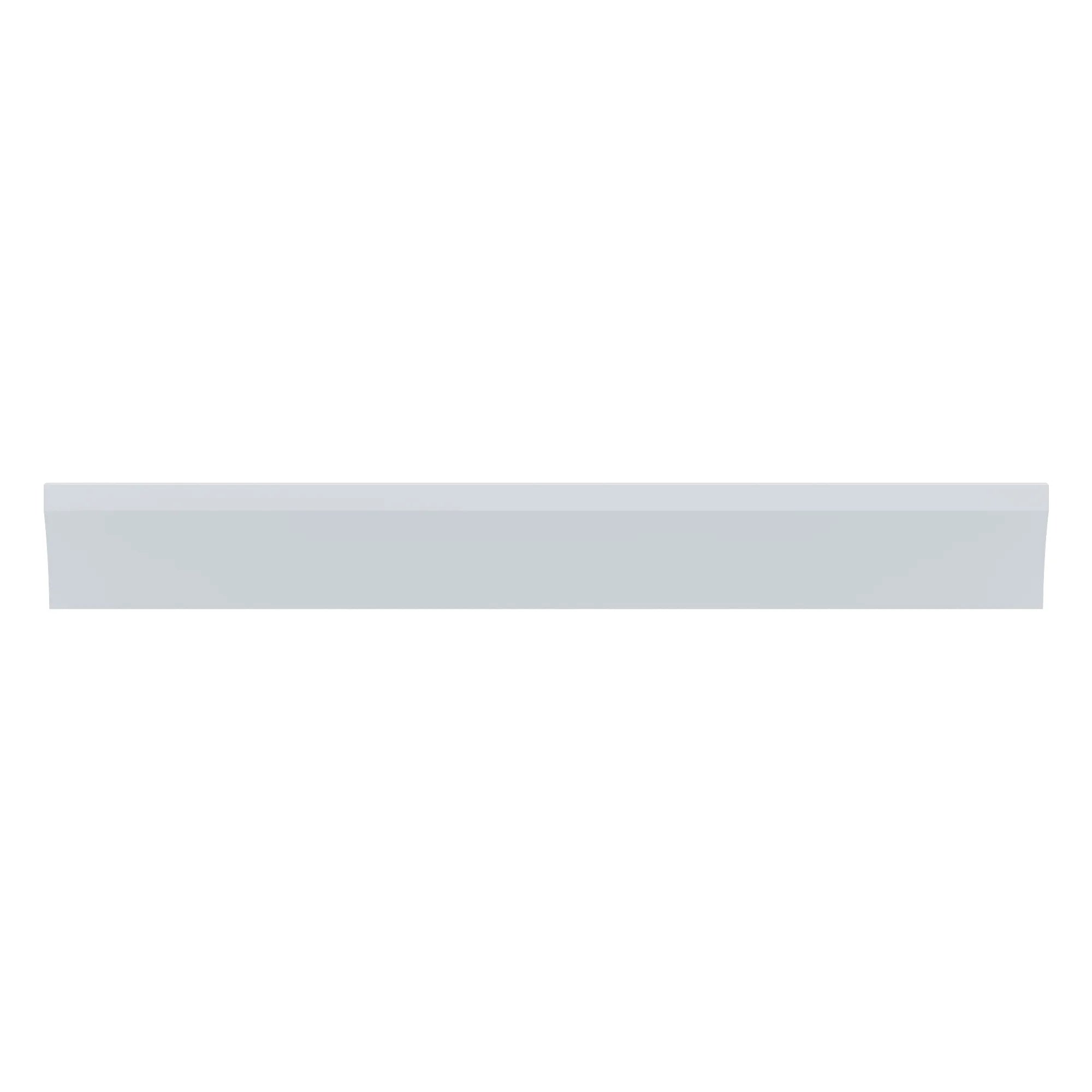 J&K White Shaker S8 96" W Large Cove Molding with Base