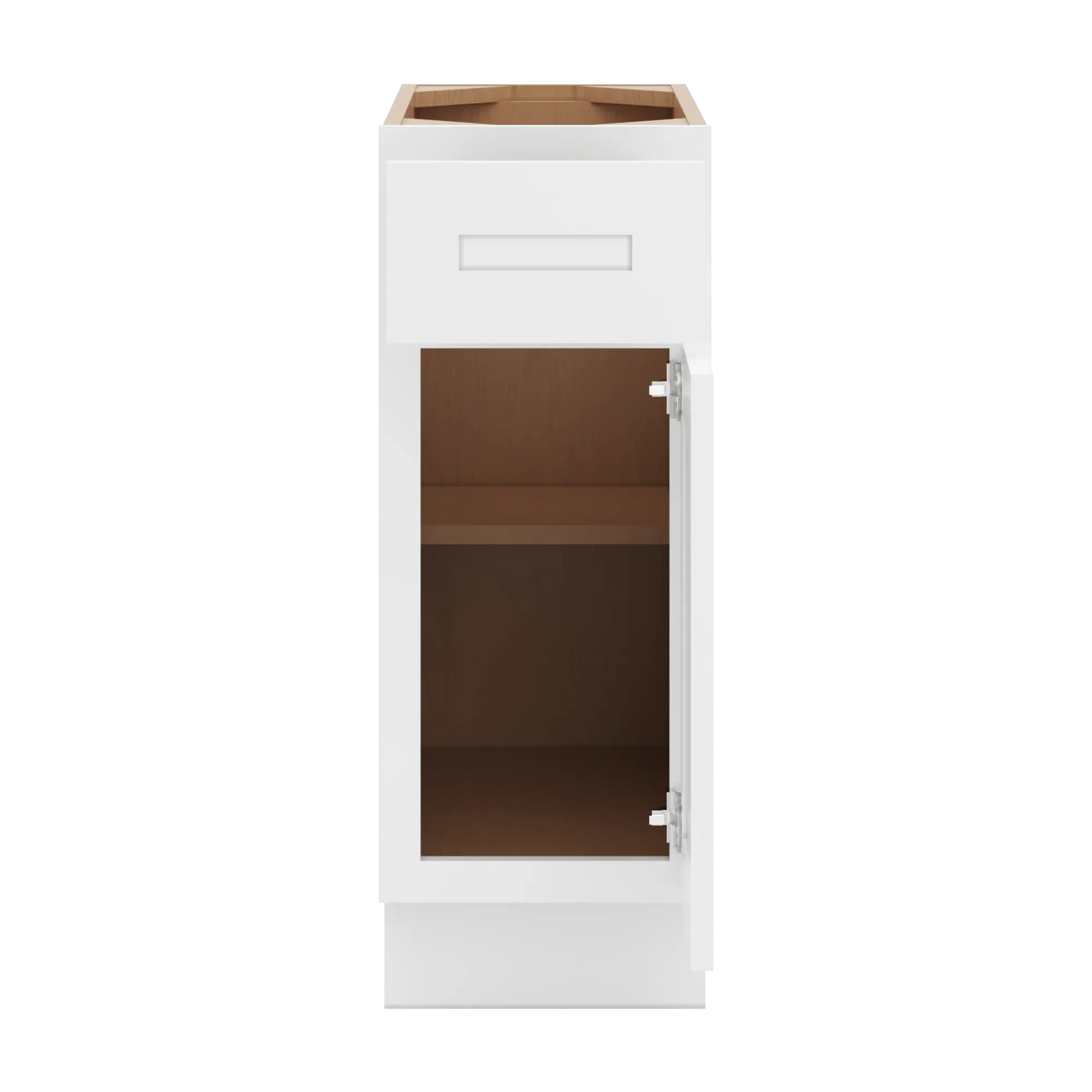 cnc luxor 5 piece white 12 w x 32 1 2 h single door base cabinet