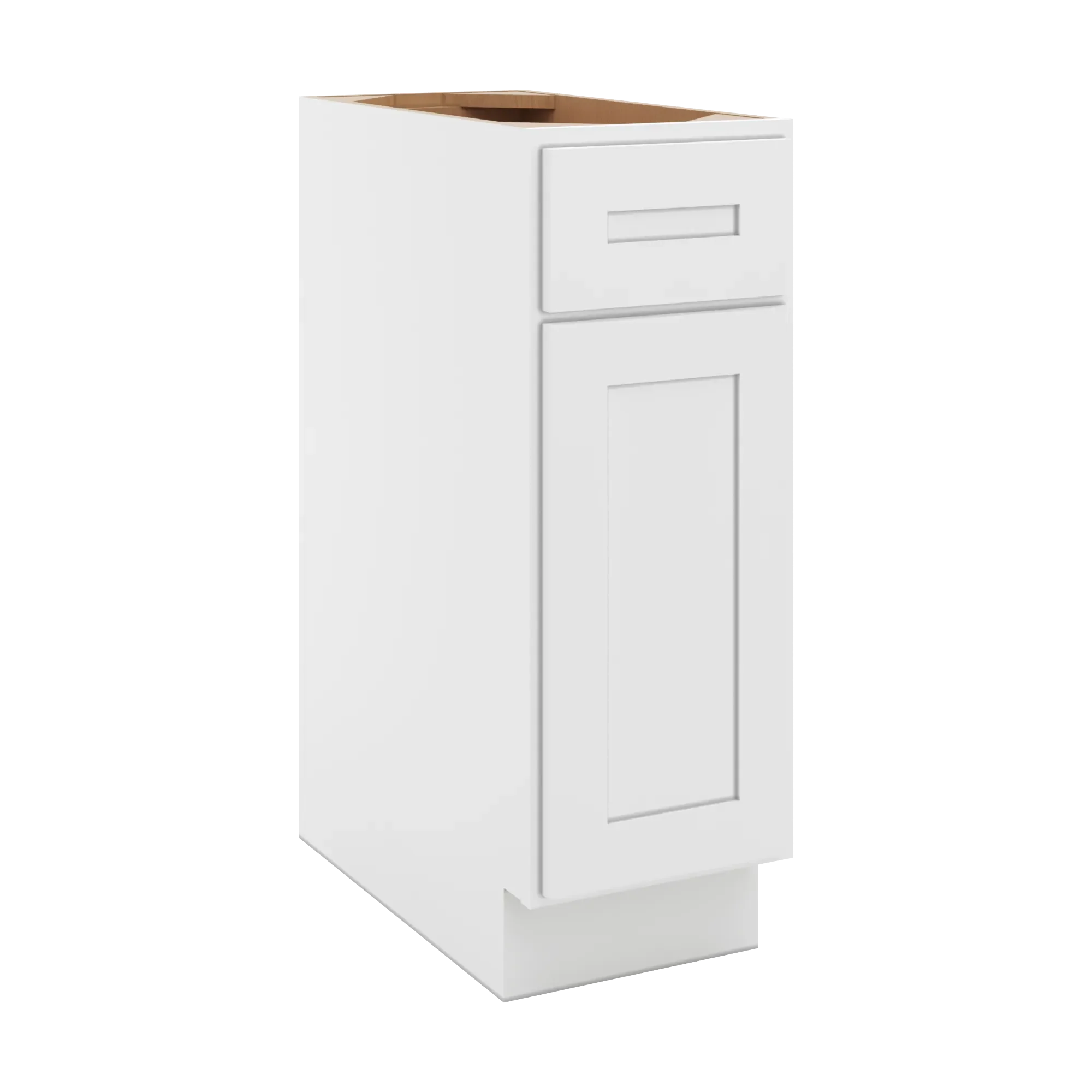 cnc luxor 5 piece white 12 w single door base cabinet