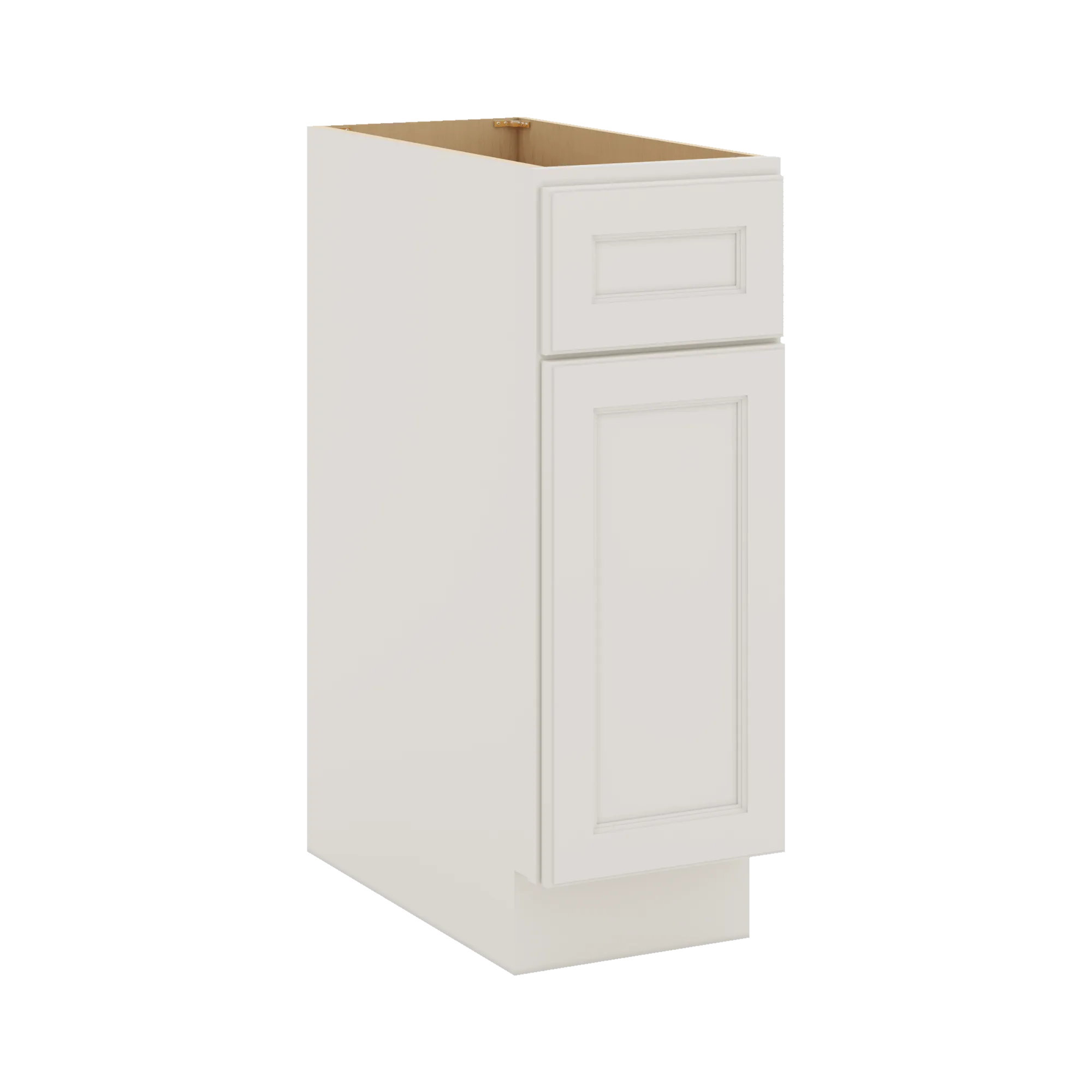 J&K Dove E1 Single Door Standard Base Cabinet - 12" W