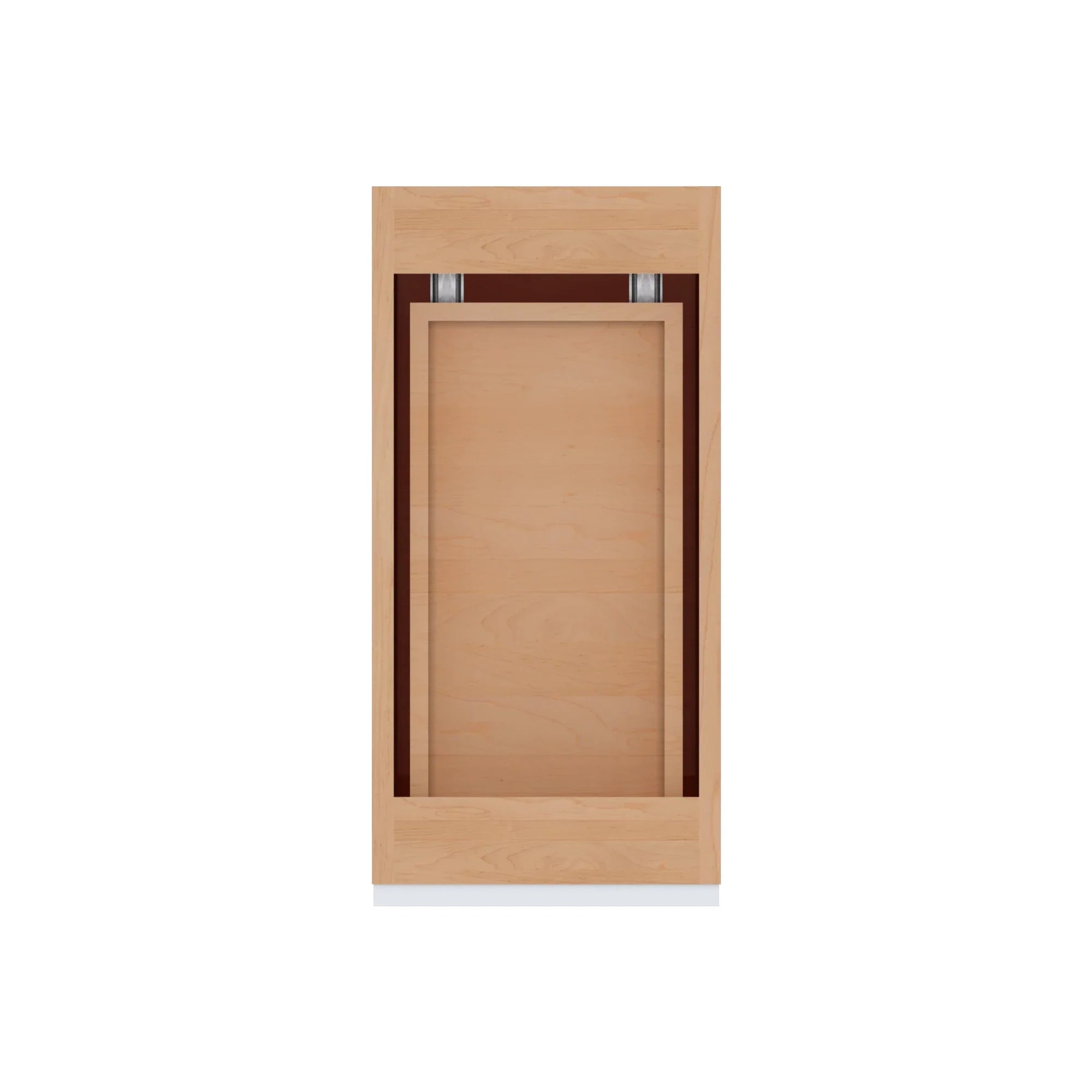 Modernform Cabinet Gloss White 12" W X 34 1/2" H X 24" D Single Door Base Cabinet