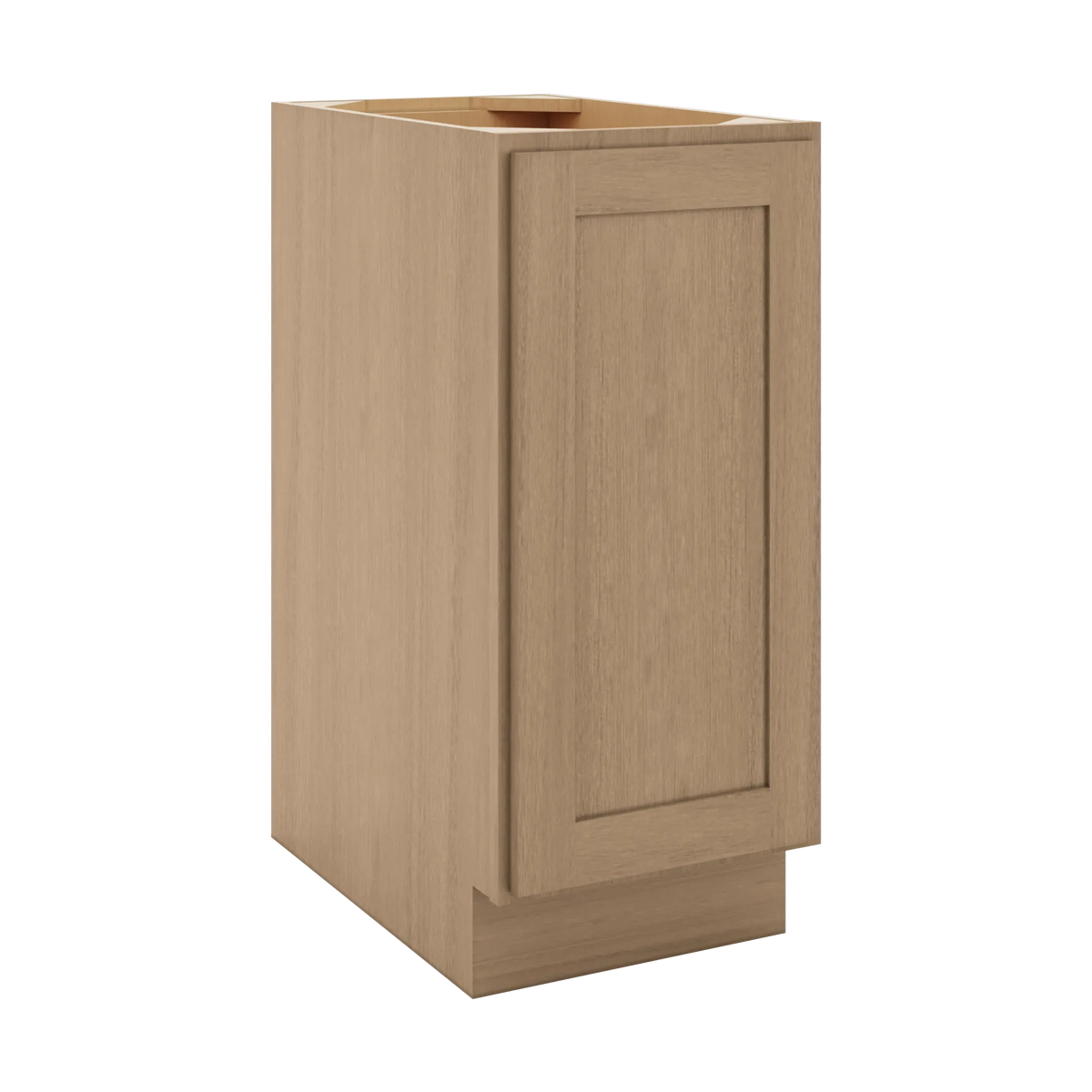 CNC Luxor 5-Piece Harvest 15" W Full Height Single Door Base Cabinet W/ 2 Pullout Shelf