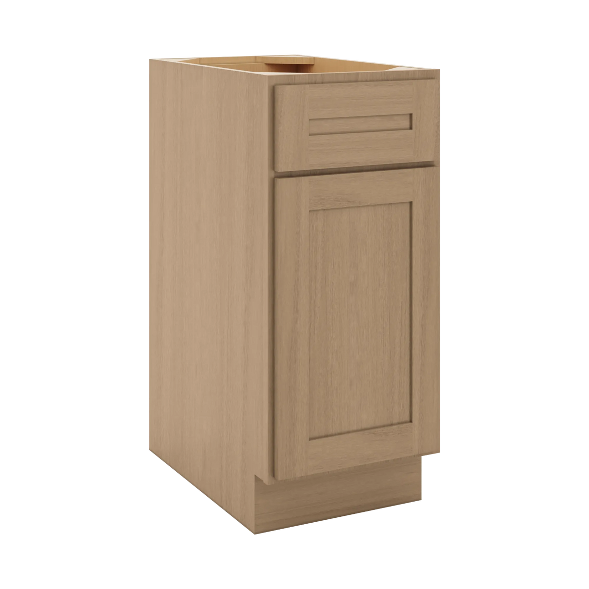 CNC Luxor 5-Piece Harvest 15" W Single Door Base Cabinet W/ 2 Pullout Shelf