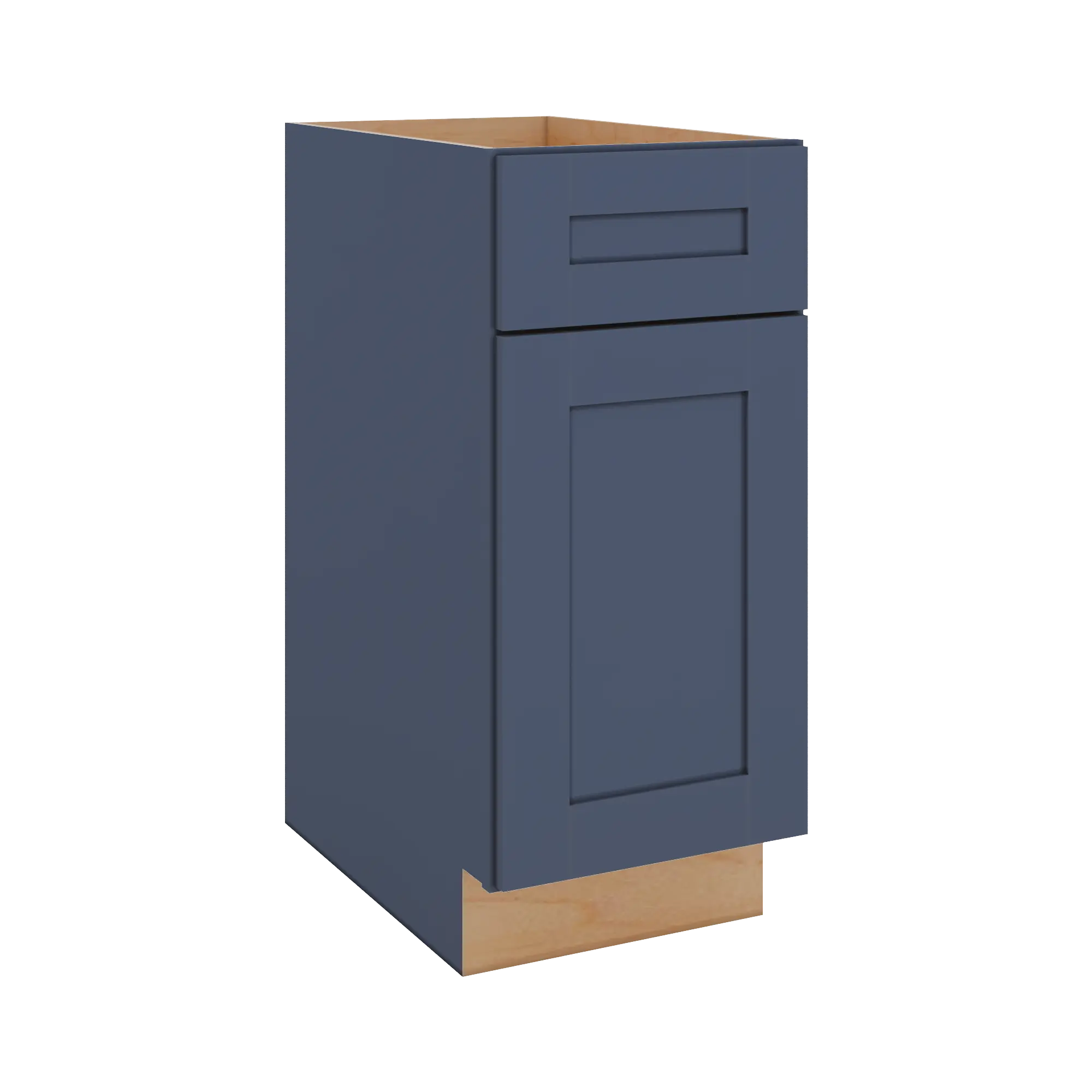 Modernform Cabinet Signature Blue 15" W X 34 1/2" H X 24" D Single Door Base Cabinet