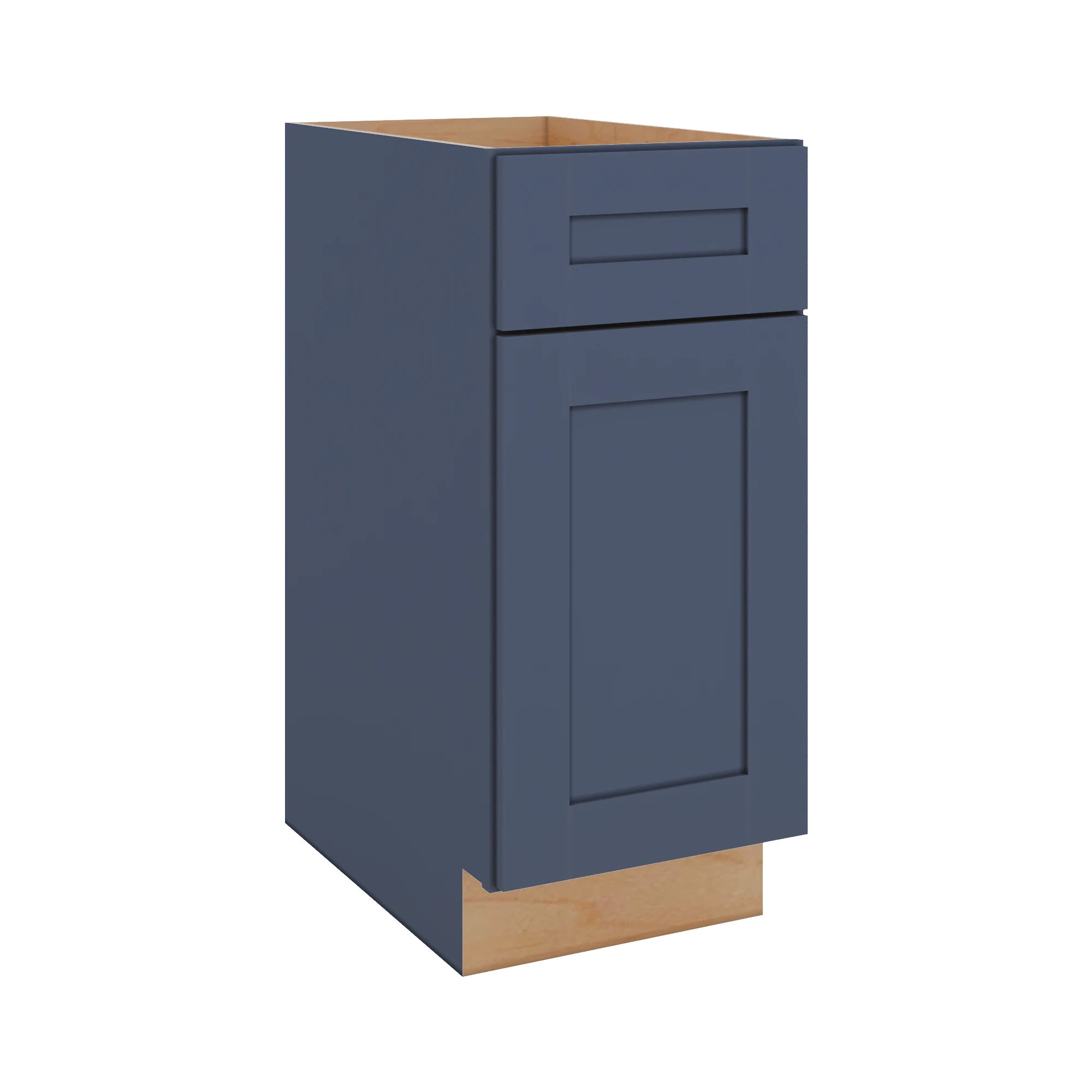 Modernform Cabinet Signature Blue 15" W X 34 1/2" H X 24" D Single Door Base Cabinet