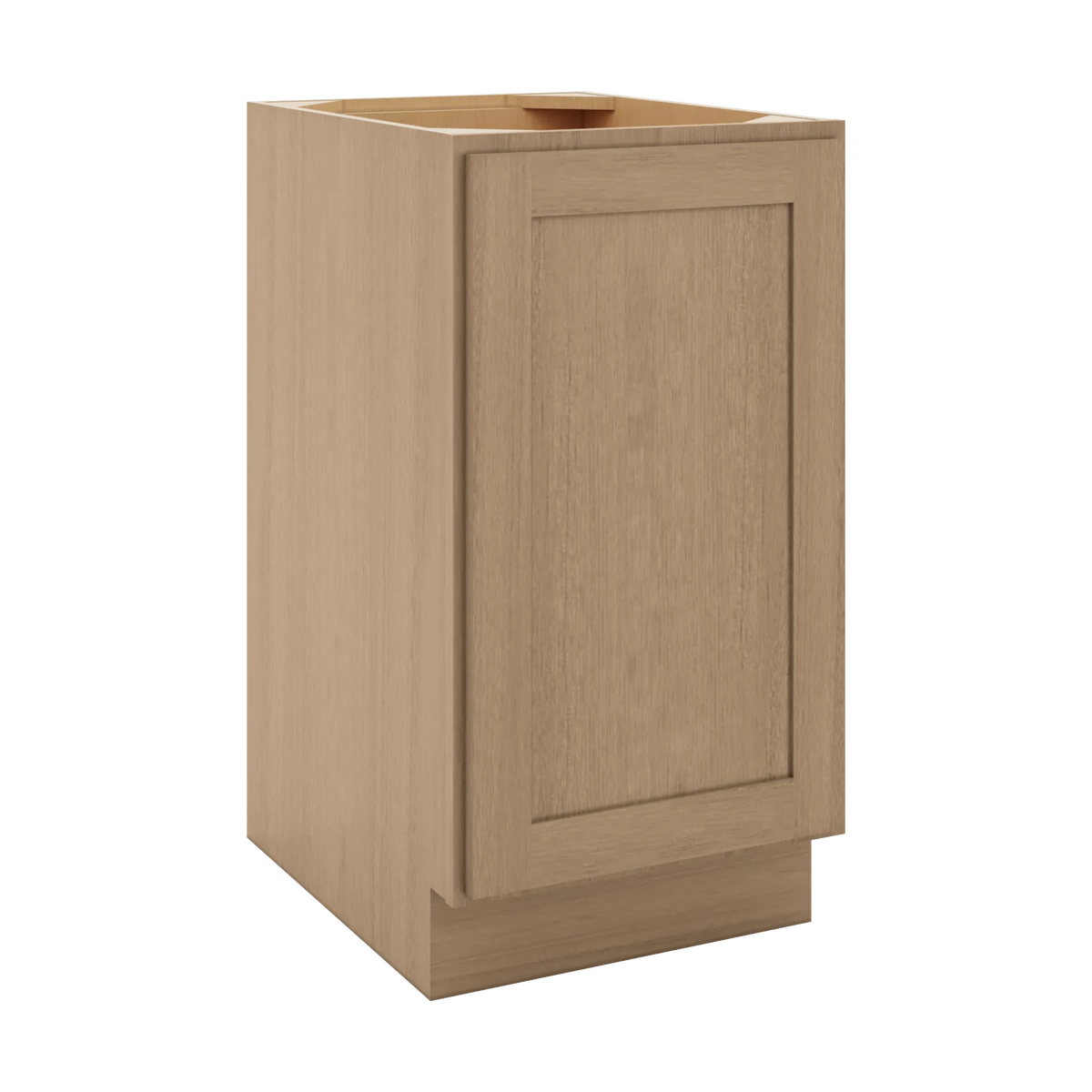 CNC Luxor 5-Piece Harvest 18" W Full Height Single Door Base Cabinet W/ 2 Pullout Shelf