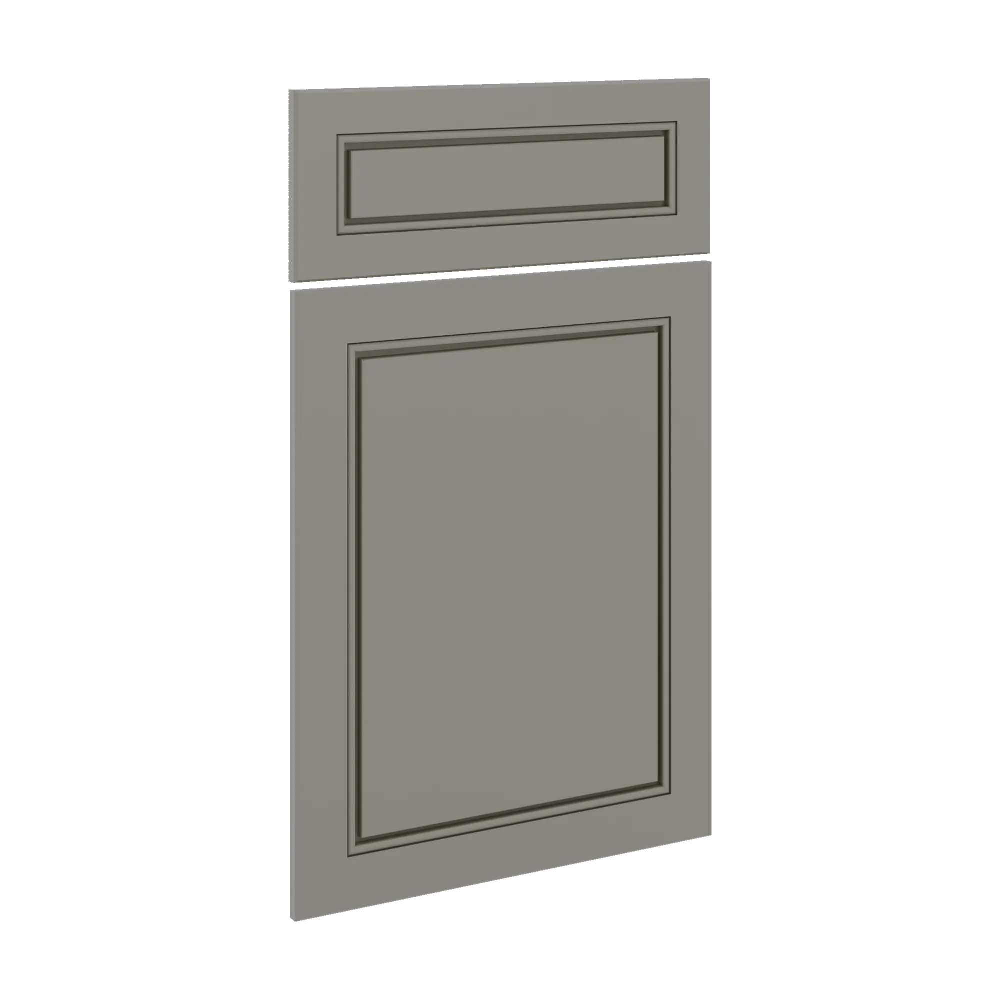 J&K Greige K3 Dummy Door & Drawer w/Frame 18" W x 30" H