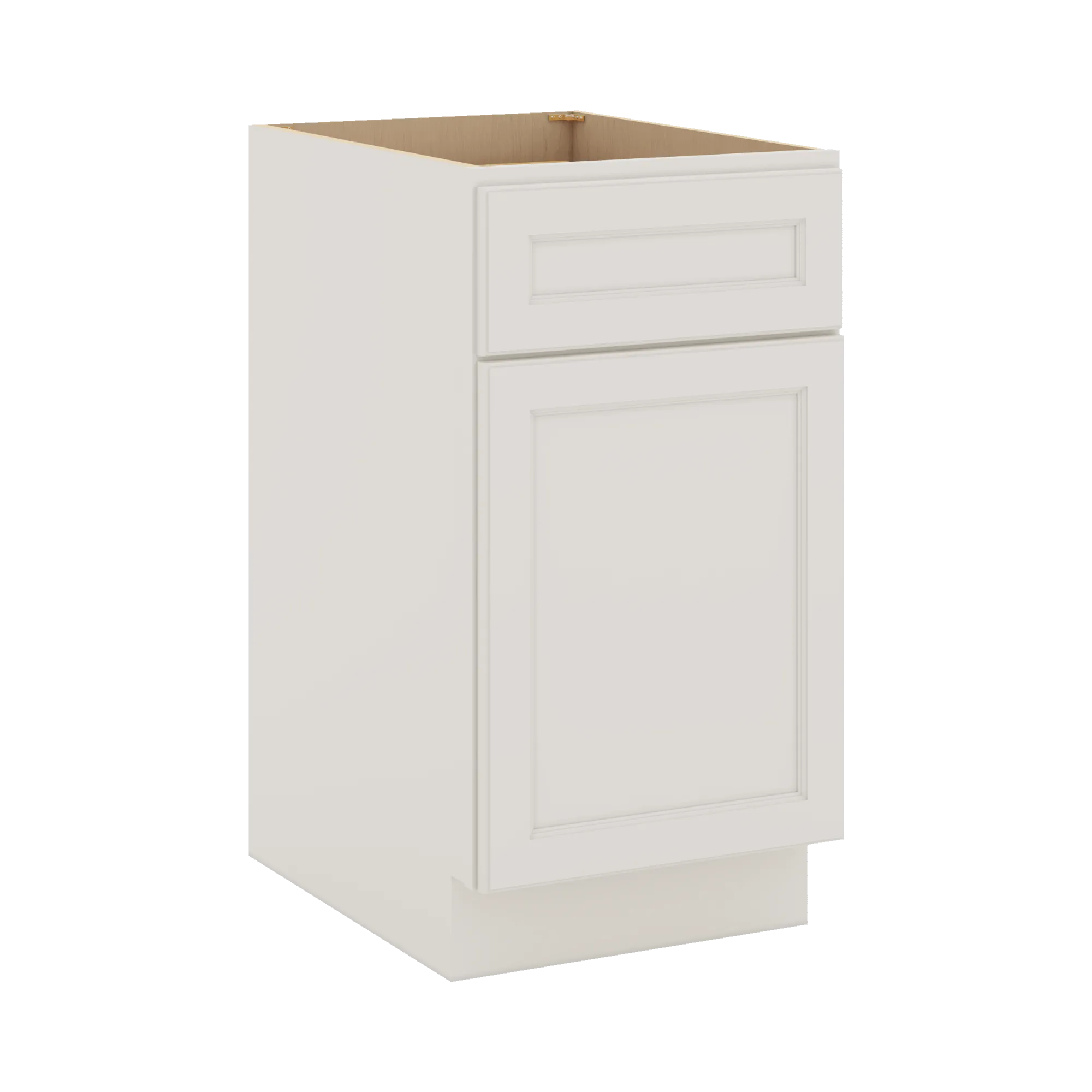 J&K Dove E1 Single Door Standard Base Cabinet - 18" W