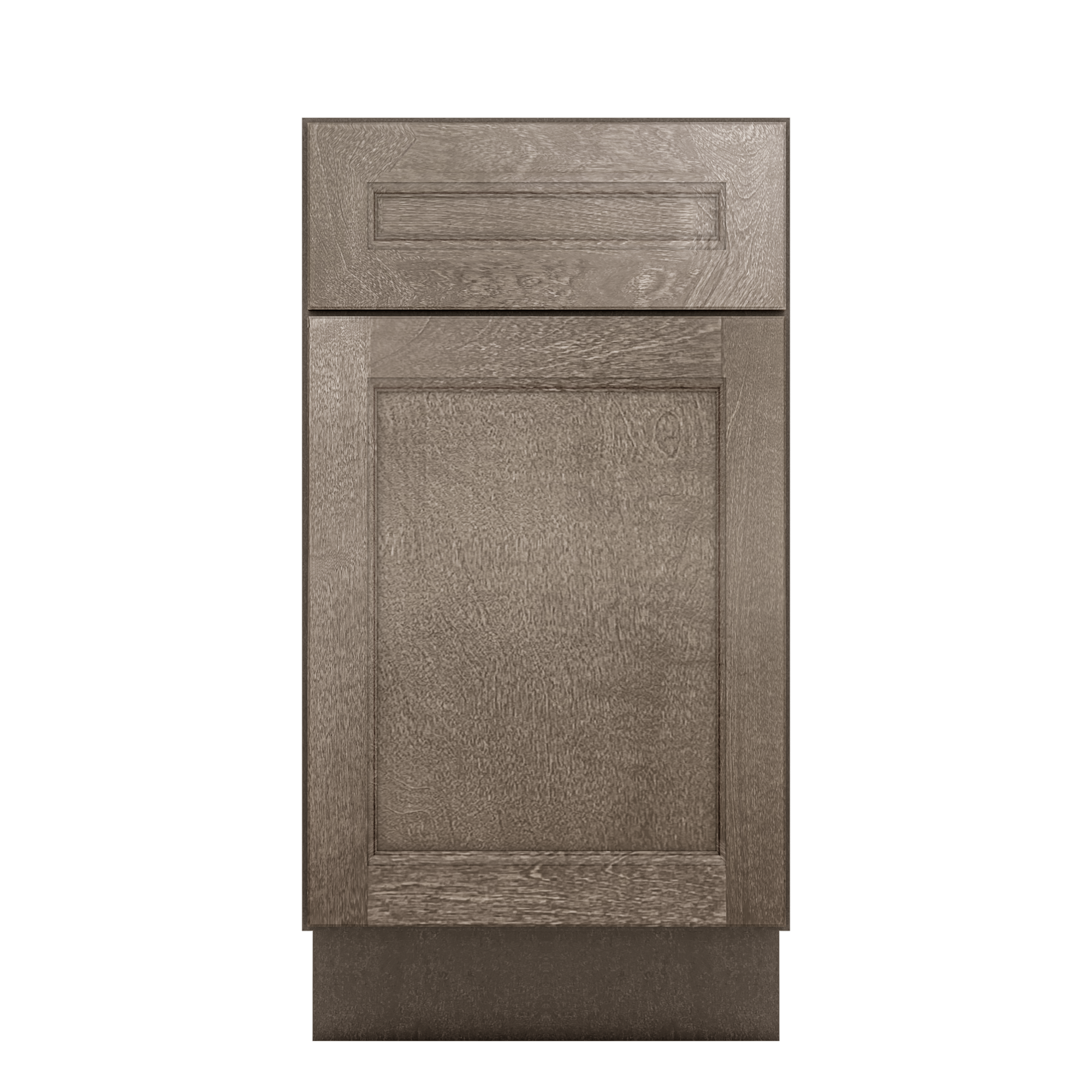 Base Single Door One Drawer 18" Wide Milan Slate Cabinet
