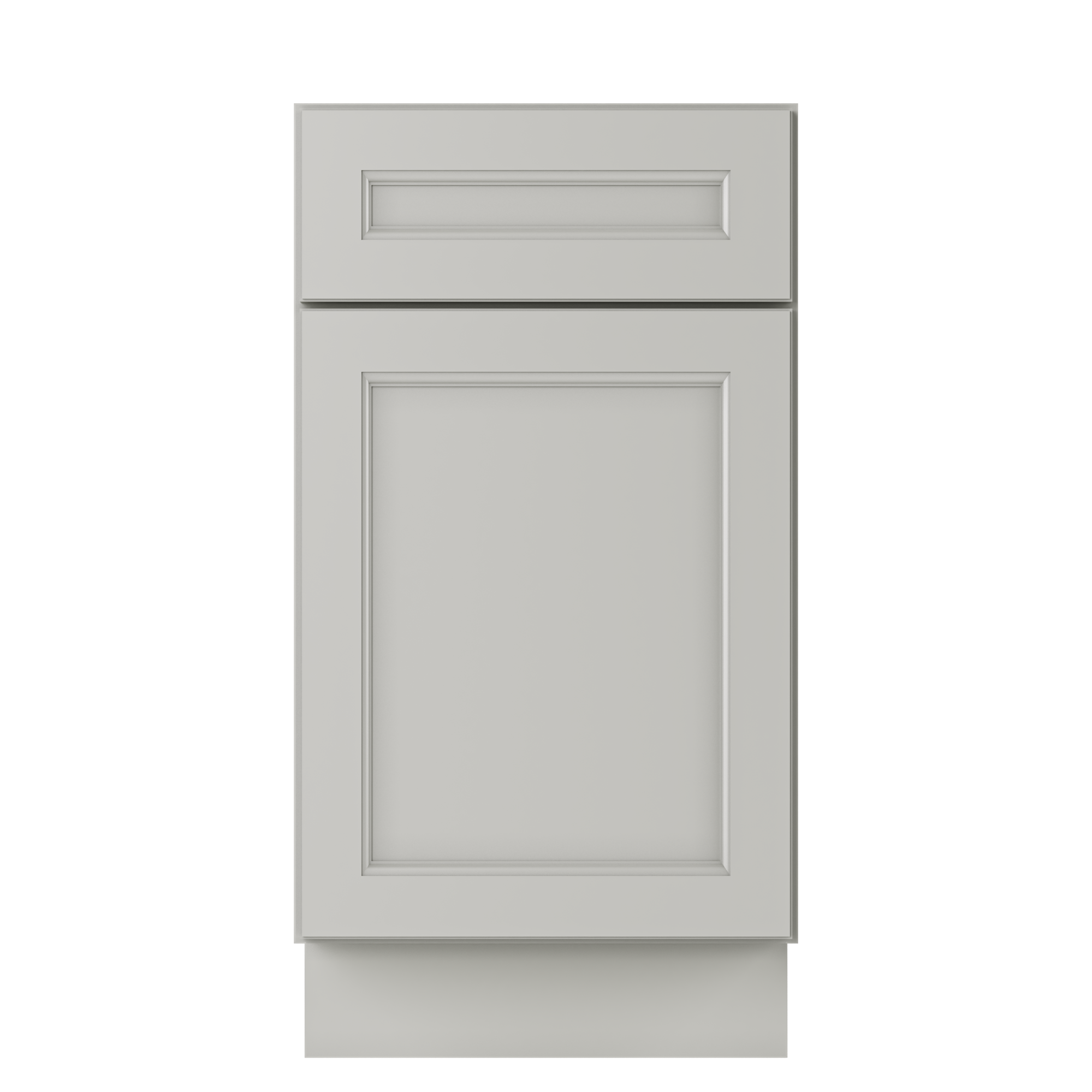 Base Single Door One Drawer 18" Wide Milan Slate Cabinet