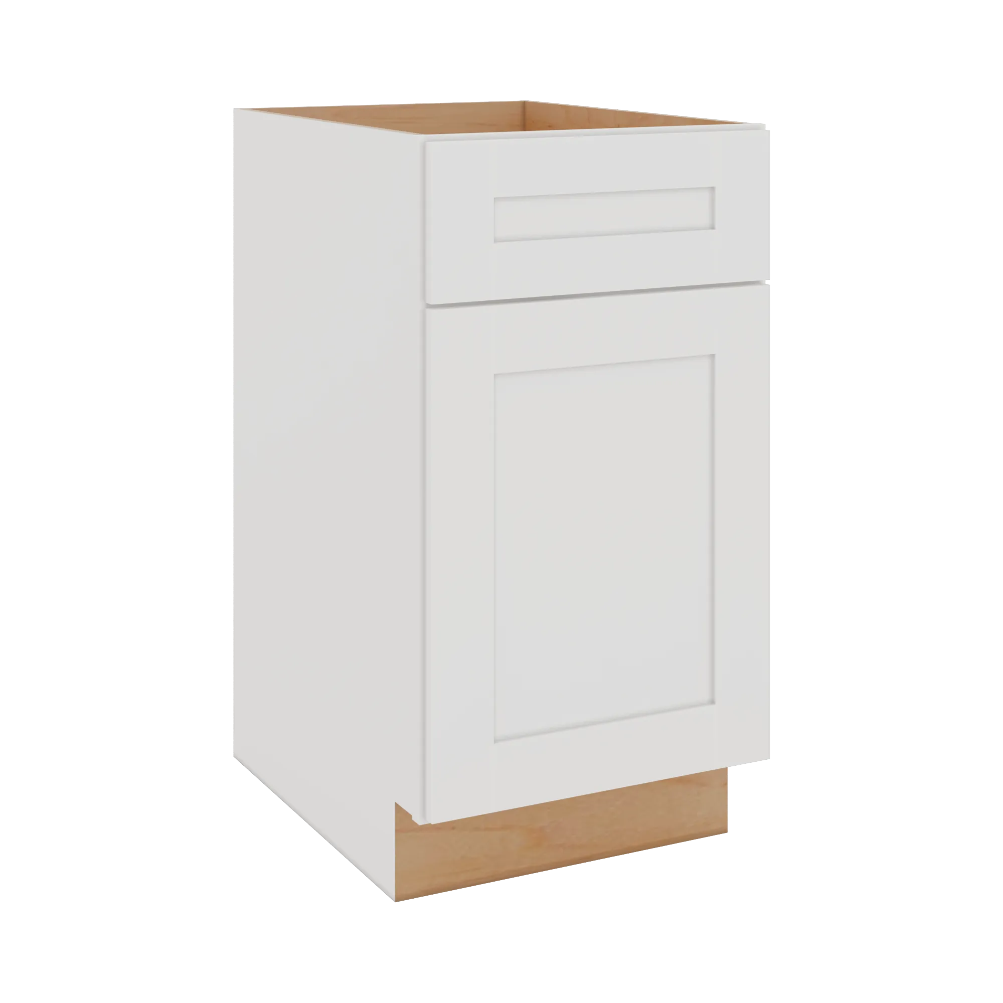 Modernform Cabinet White Shaker 18" W X 34 1/2" H X 24" D Single Door Base Cabinet