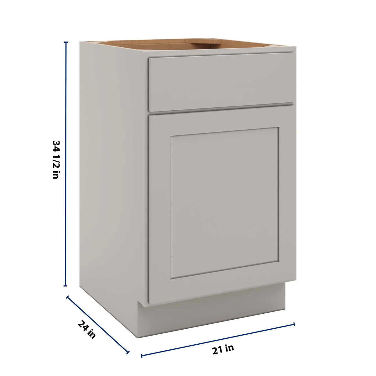 cnc-luxor-misty-grey-21-w-single-door-base-cabinet-w-1-pullout-shelf