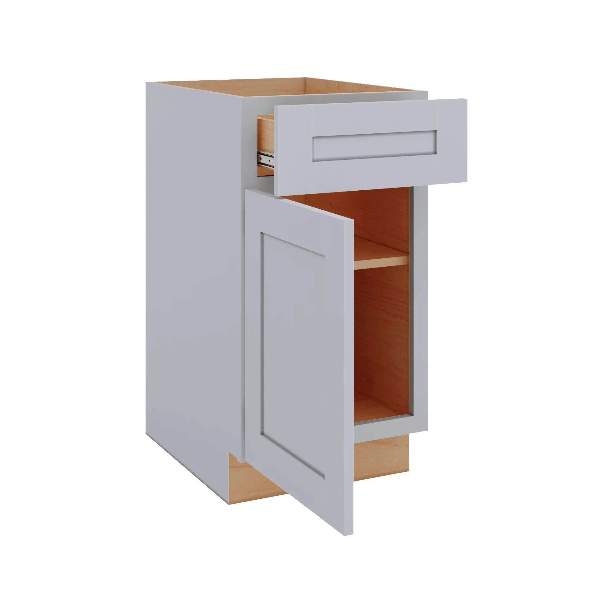 Modernform Cabinet Grey Shaker 21" W X 34 1/2" H X 24" D Single Door Base Cabinet