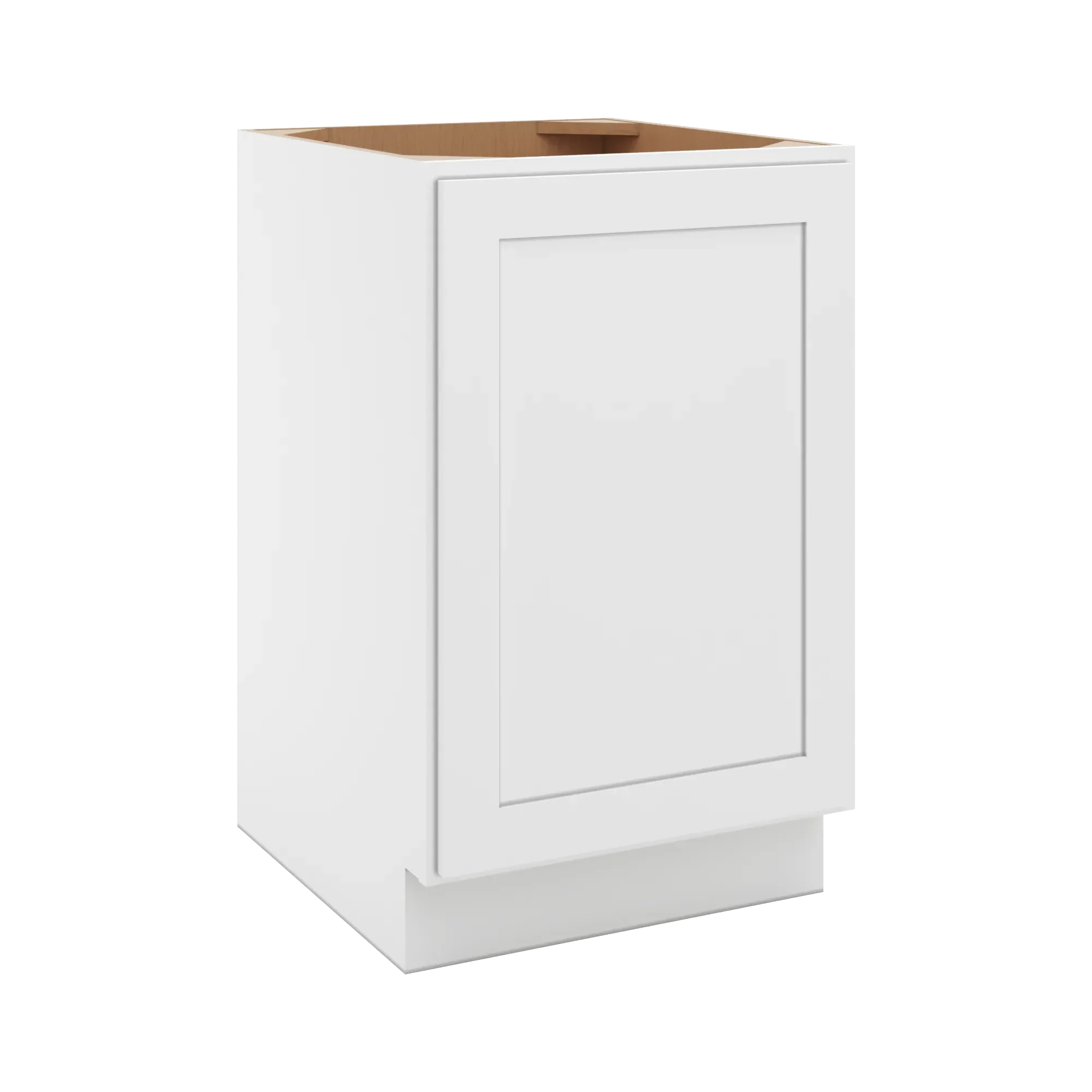 cnc luxor 5 piece white 21 w full height single door base cabinet