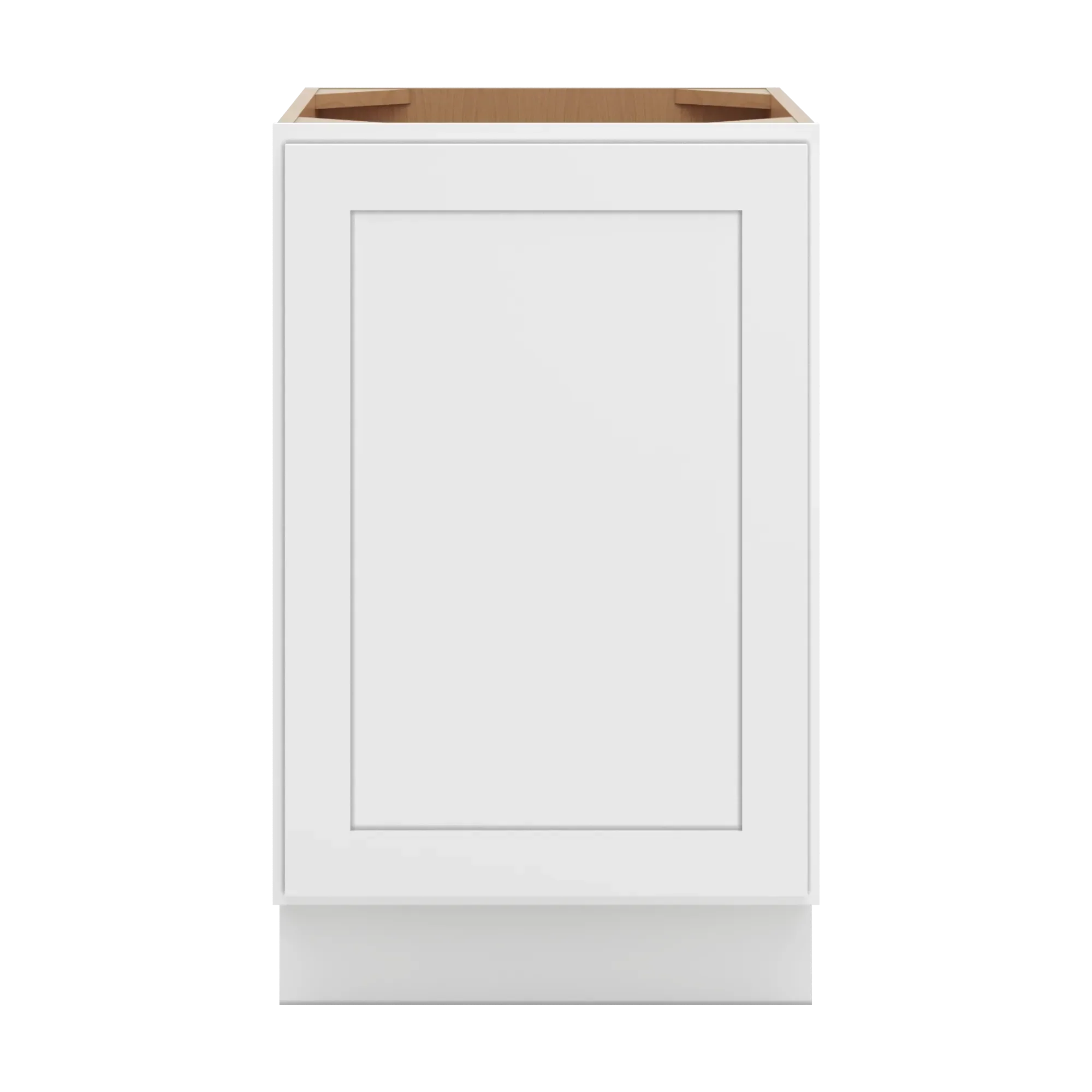 cnc luxor 5 piece white 21 w full height single door base cabinet