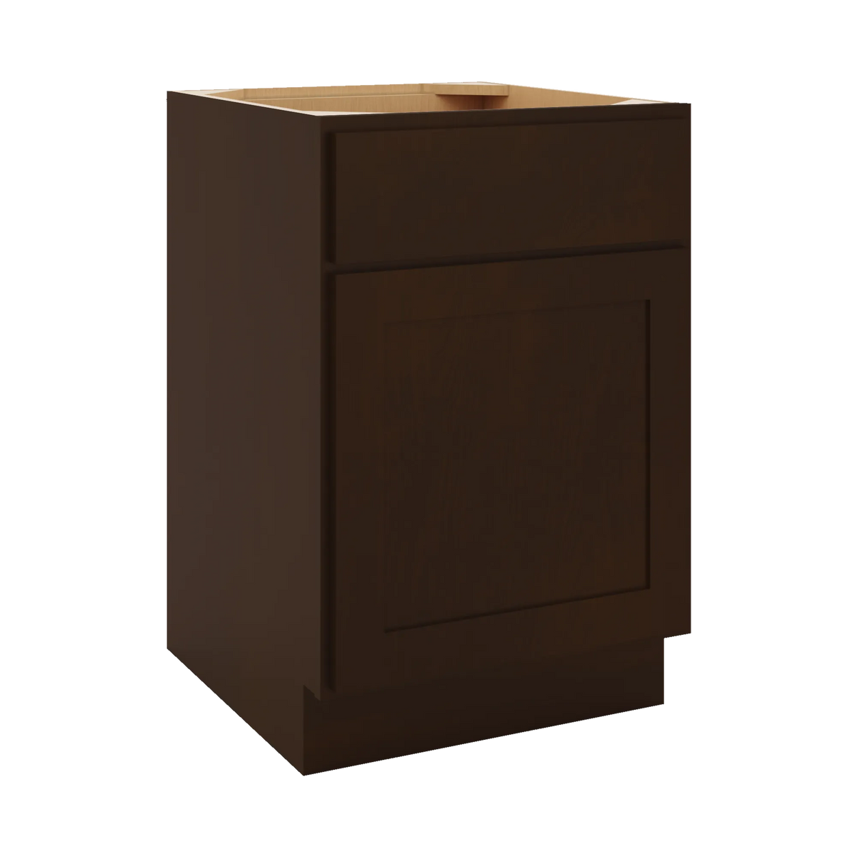 CNC Luxor 5-Piece Espresso 21" W X 32 1/2" H Single Door Base Cabinet