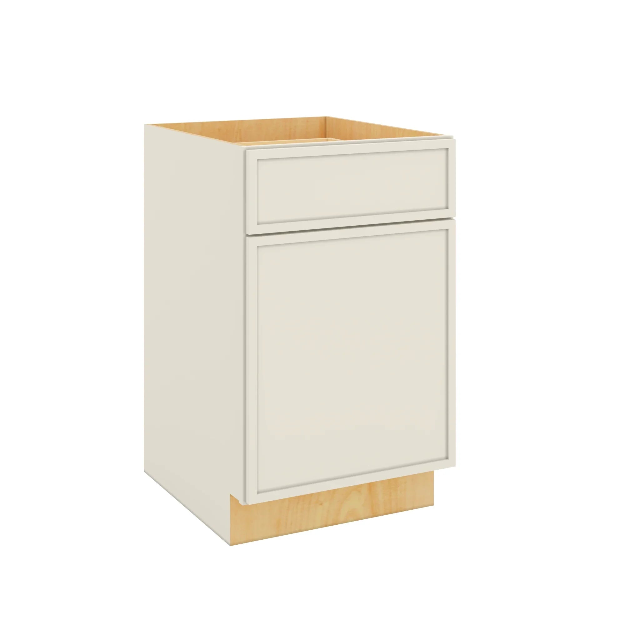 Modernform Cabinet Slim Dove White 21" W X 34 1/2" H X 24" D Single Door Base Cabinet