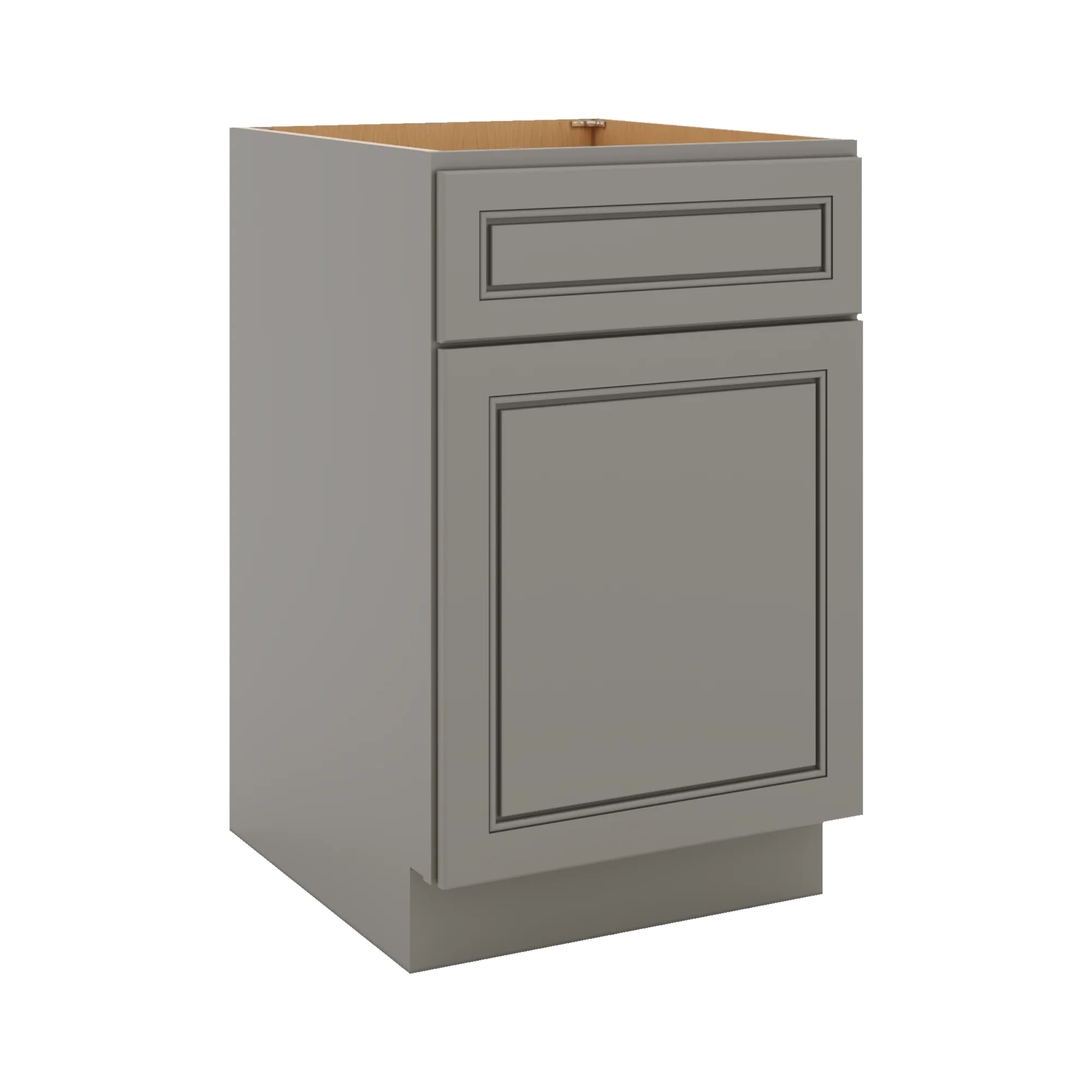J&K Greige K3 Single Door Standard Base Cabinet - 21" W