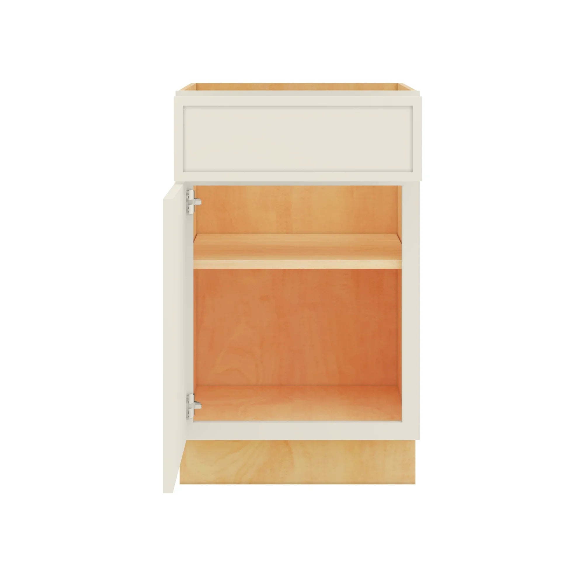 Modernform Cabinet Slim Dove White 21" W X 34 1/2" H X 24" D Single Door Base Cabinet