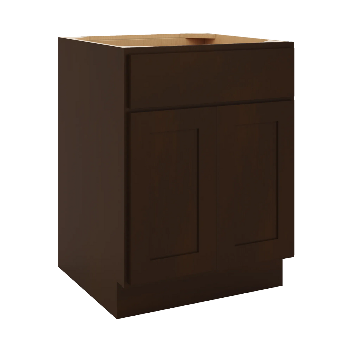CNC Luxor 5-Piece Espresso 24" W X 32 1/2" H Single Drawer Double Door Base Cabinet