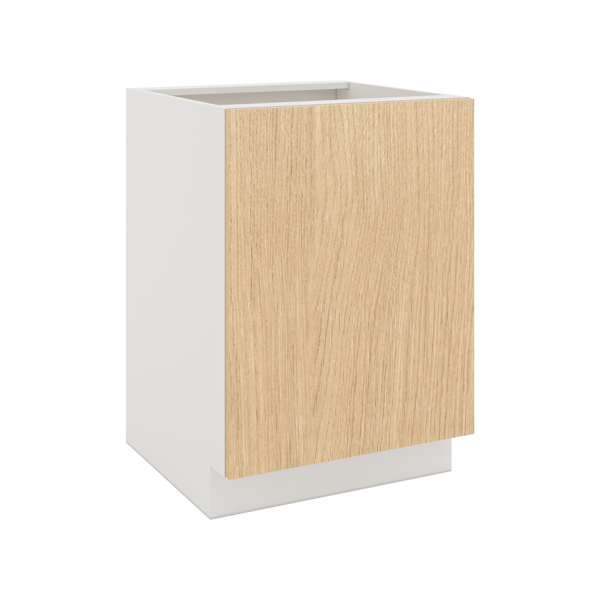 Modernform Cabinet Natural Oak 24" W X 34 1/2" H X 24" D Full Height Single Door Base Cabinet