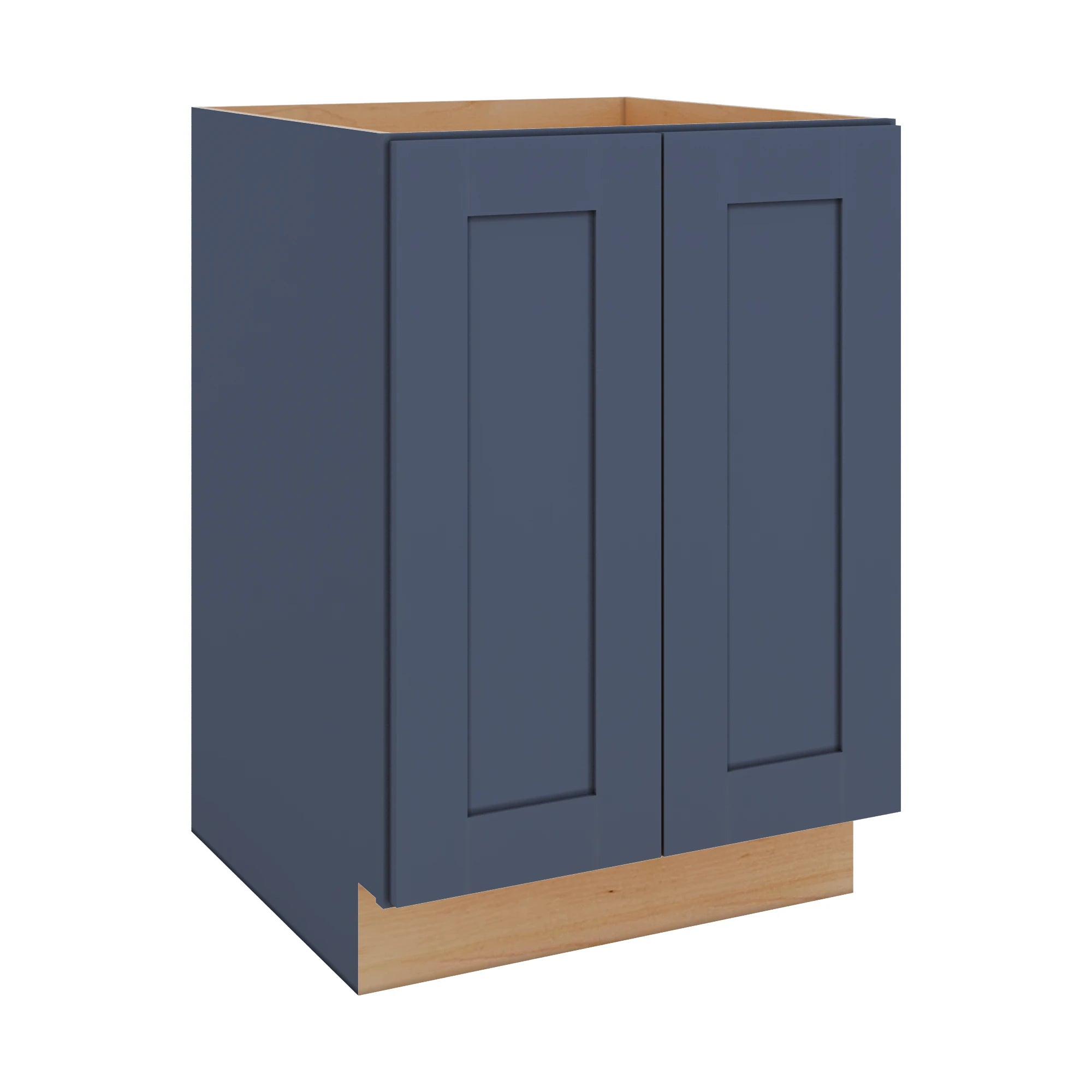 Modernform Cabinet Signature Blue 24" W X 34 1/2" H X 24" D Full Height Double Door Base Cabinet