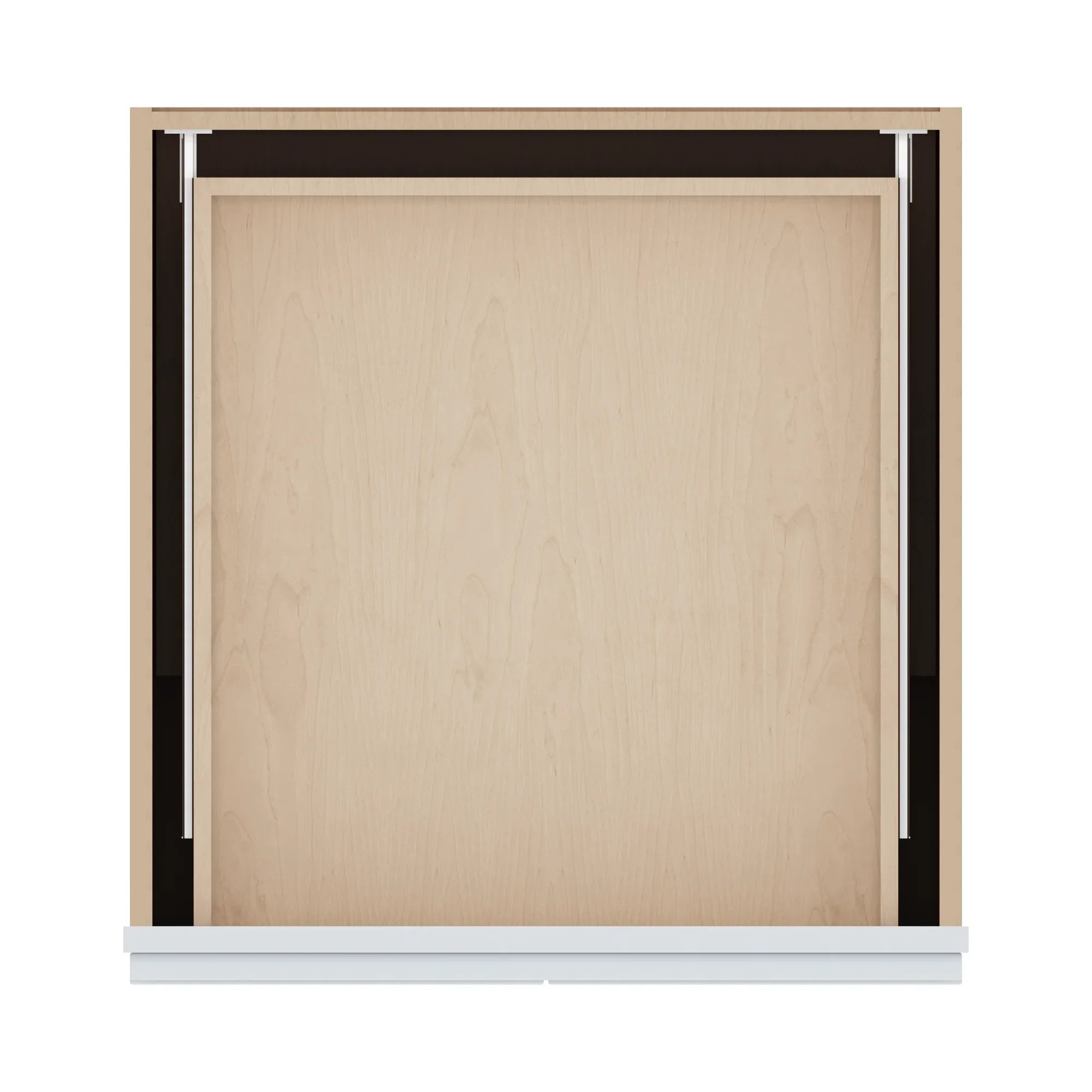 J&K White Shaker S8 Double Door Standard Base Cab 24" W