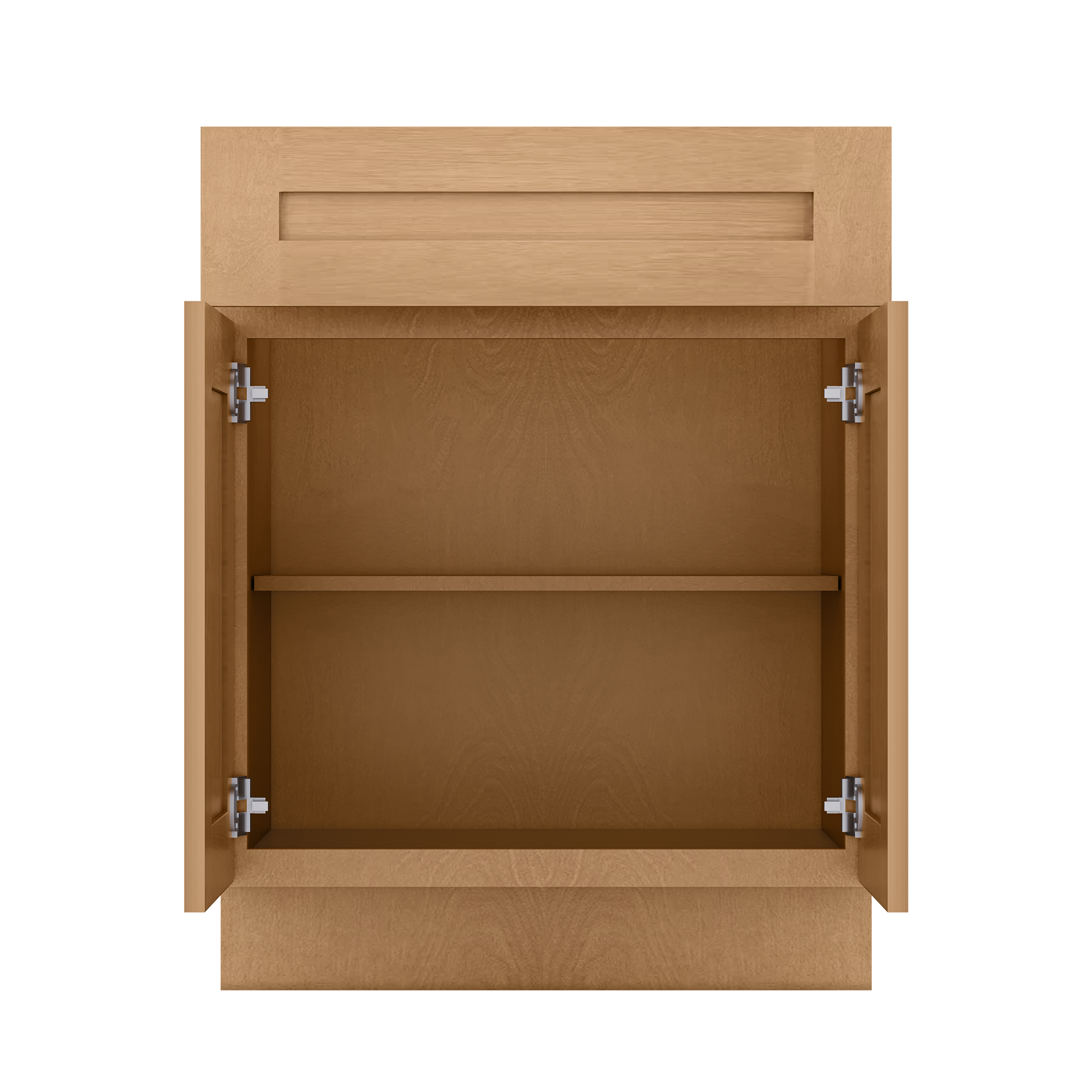 Base Kitchen Cabinet B27 Shaker Toffee 27 in. width 34.5 in. height 24 in. depth