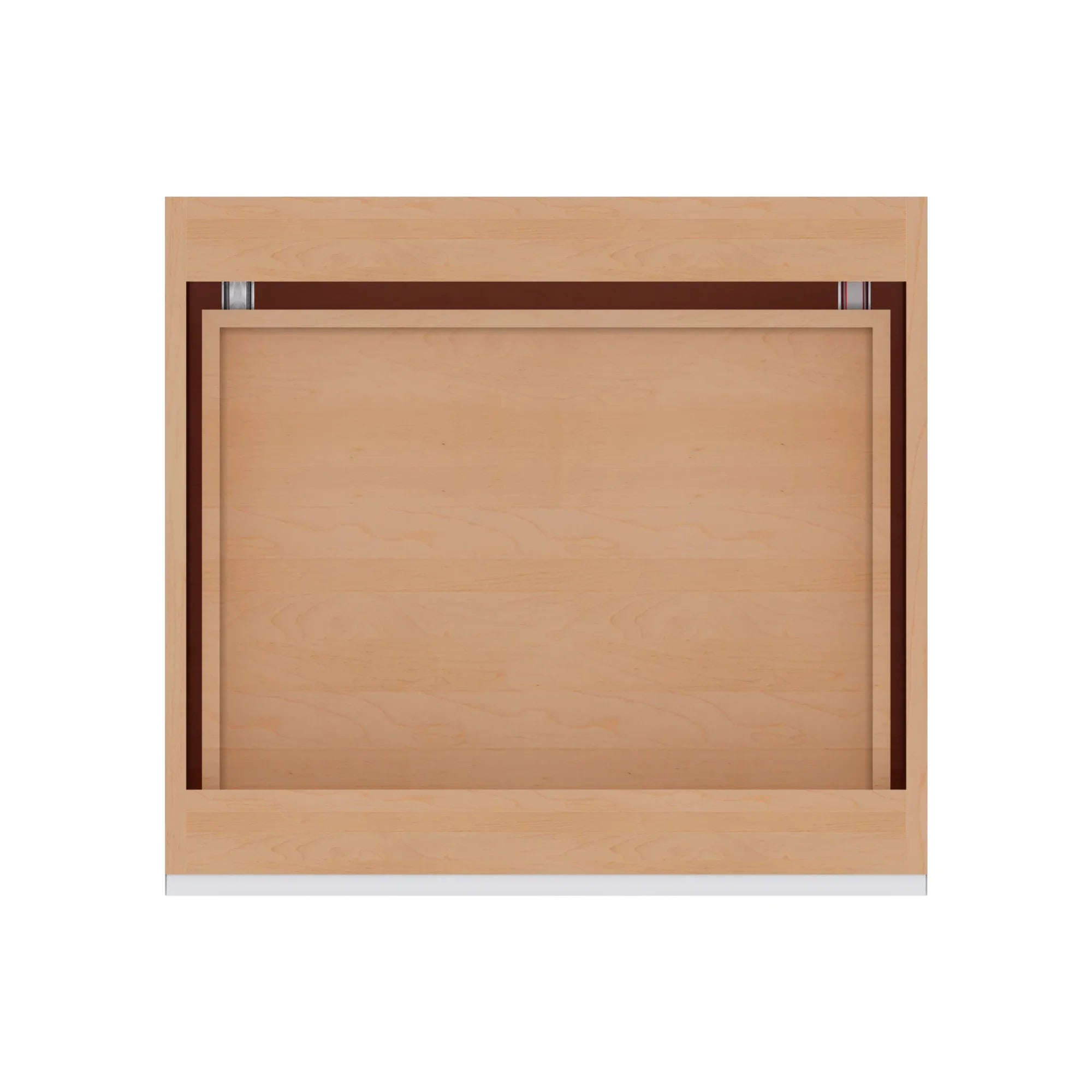 Modernform Cabinet Gloss White 27" W X 34 1/2" H X 24" D Double Door Base Cabinet