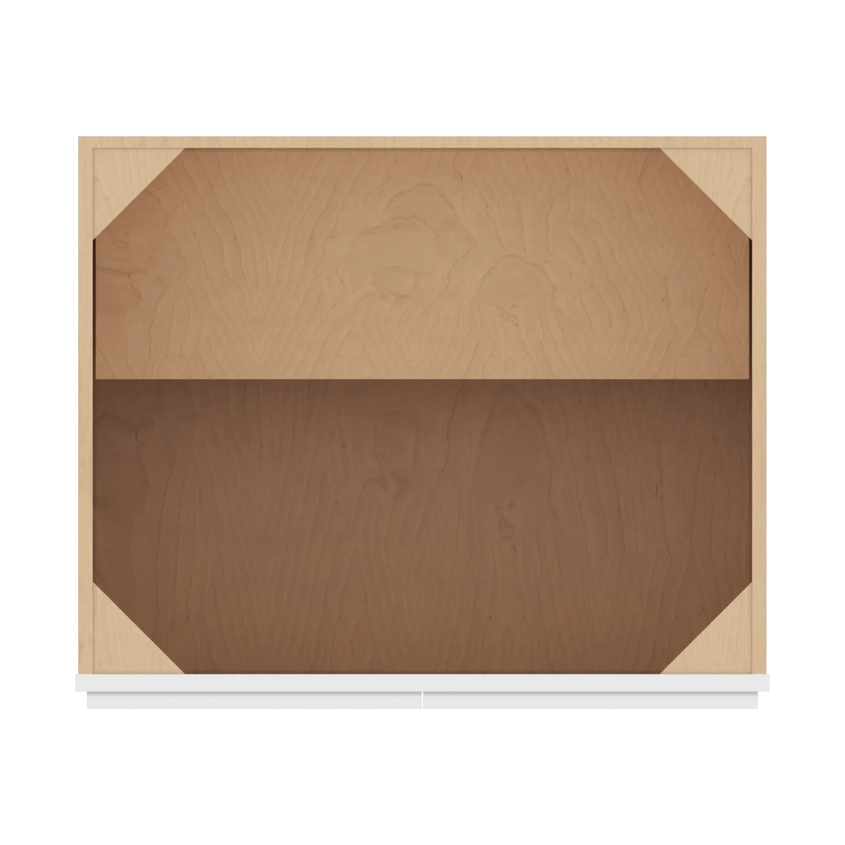 cnc luxor white 30 w full height double door base cabinet