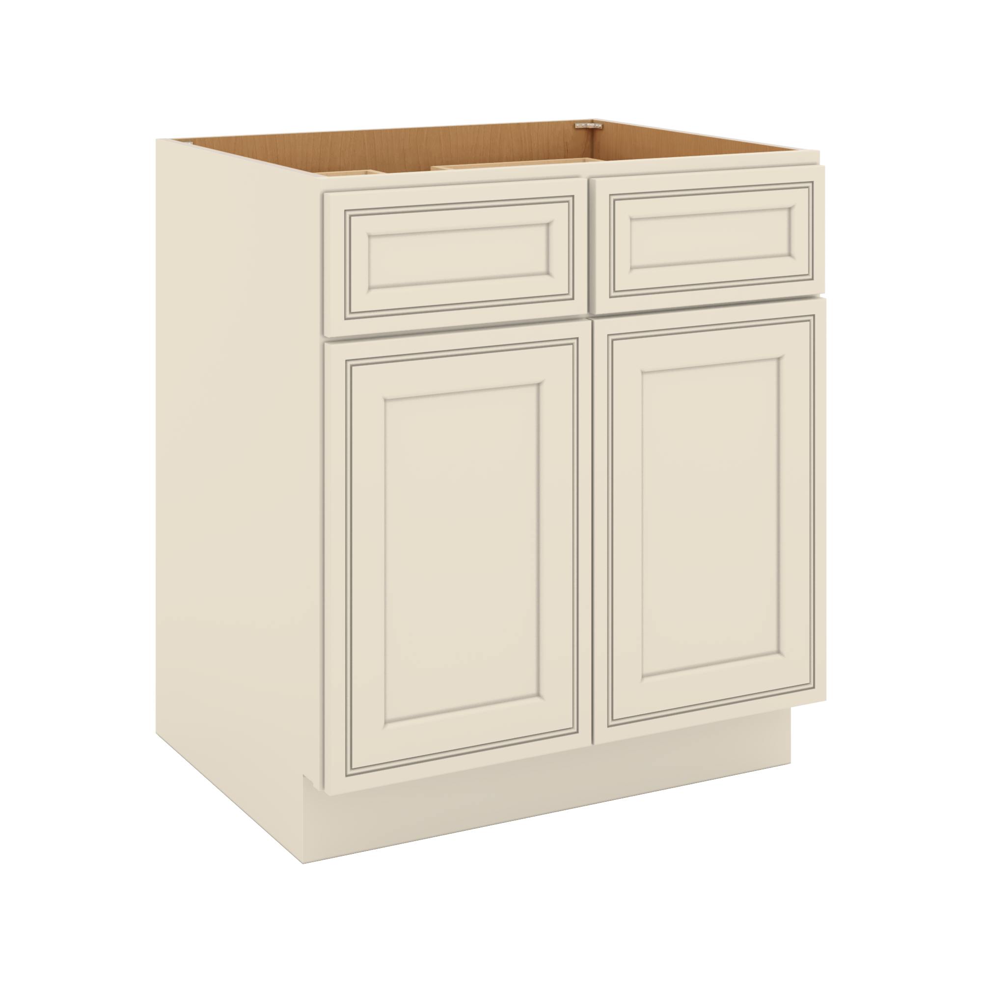 J&K Pearl Glazed H9 Double Door Standard Base Cabinet - 30" W