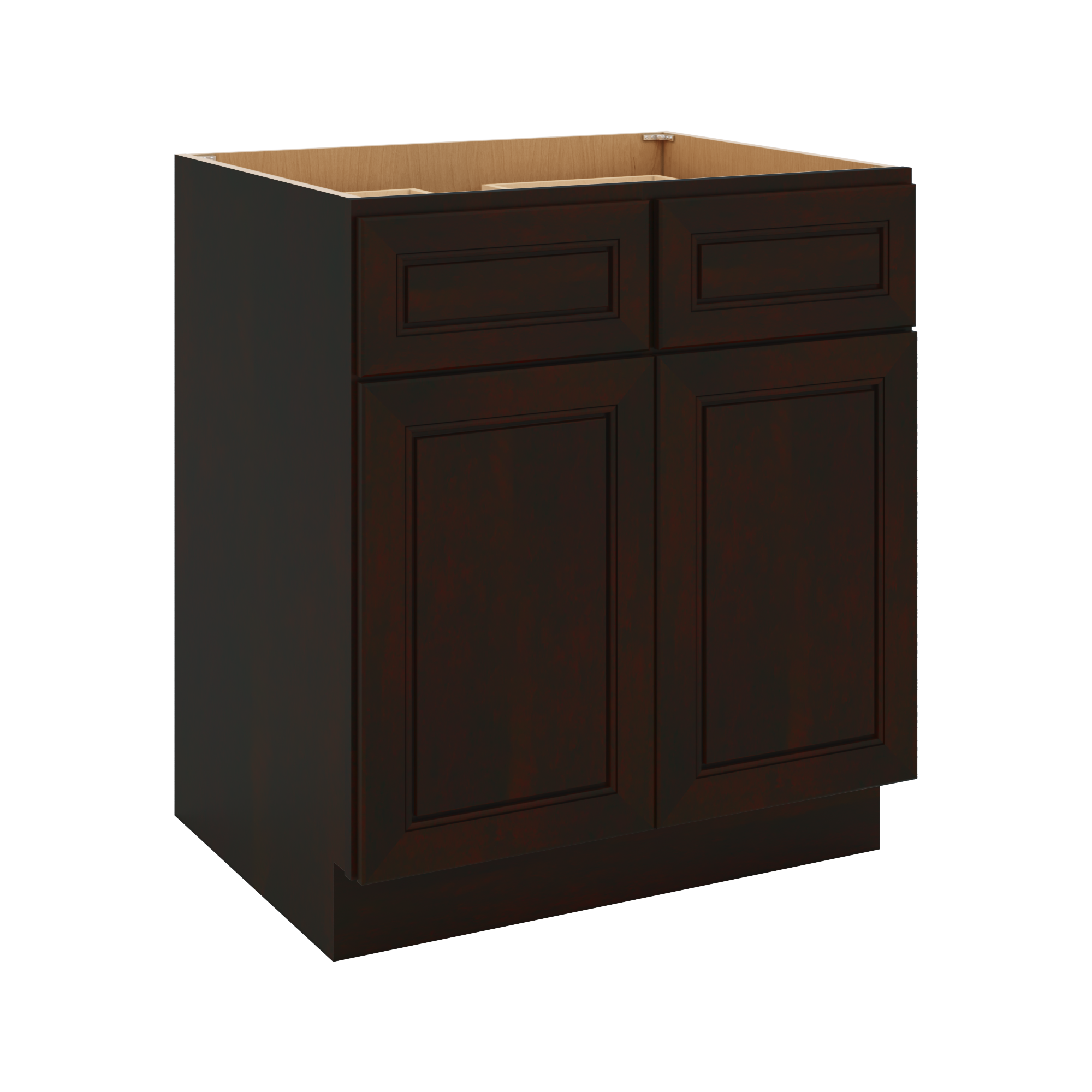J&K Espresso K8 Double Door Standard Base Cabinet - 30" W