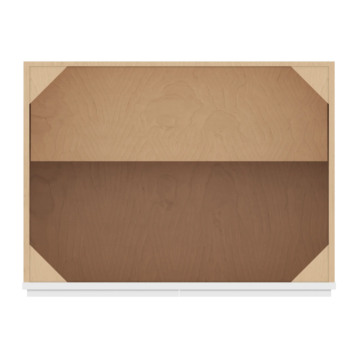 cnc luxor white 33 w full height double door base cabinet
