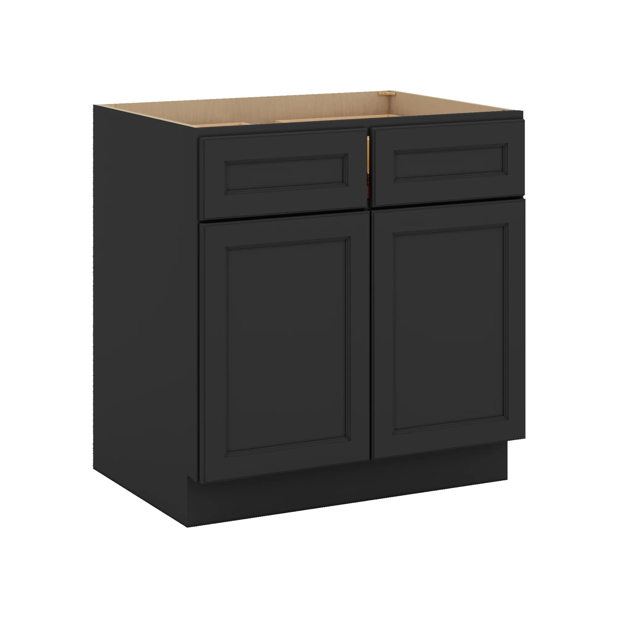 J&K Charcoal E2 Double Door Standard Base Cabinet - 33" W