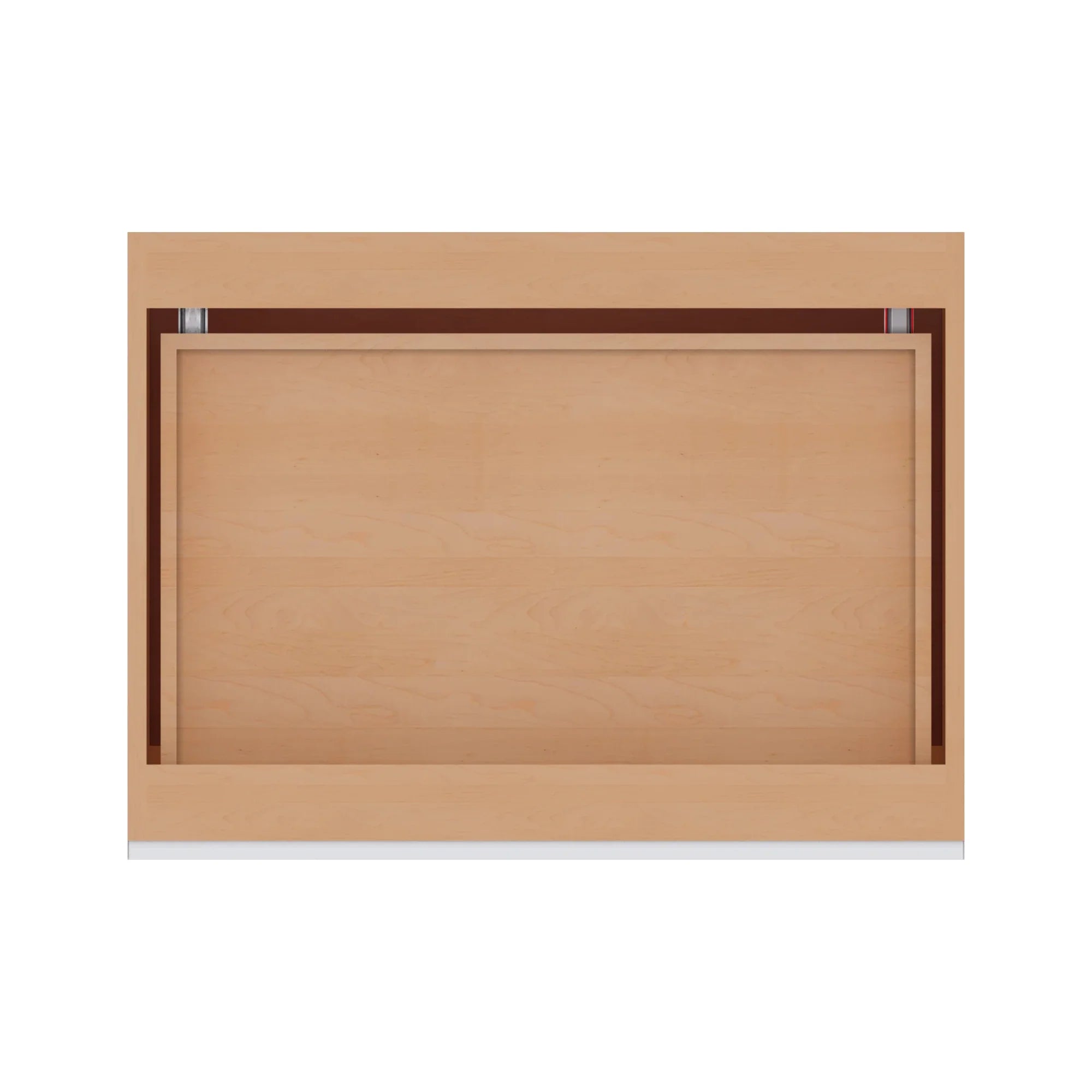 Modernform Cabinet Gloss White 33" W X 34 1/2" H X 24" D Double Door Base Cabinet