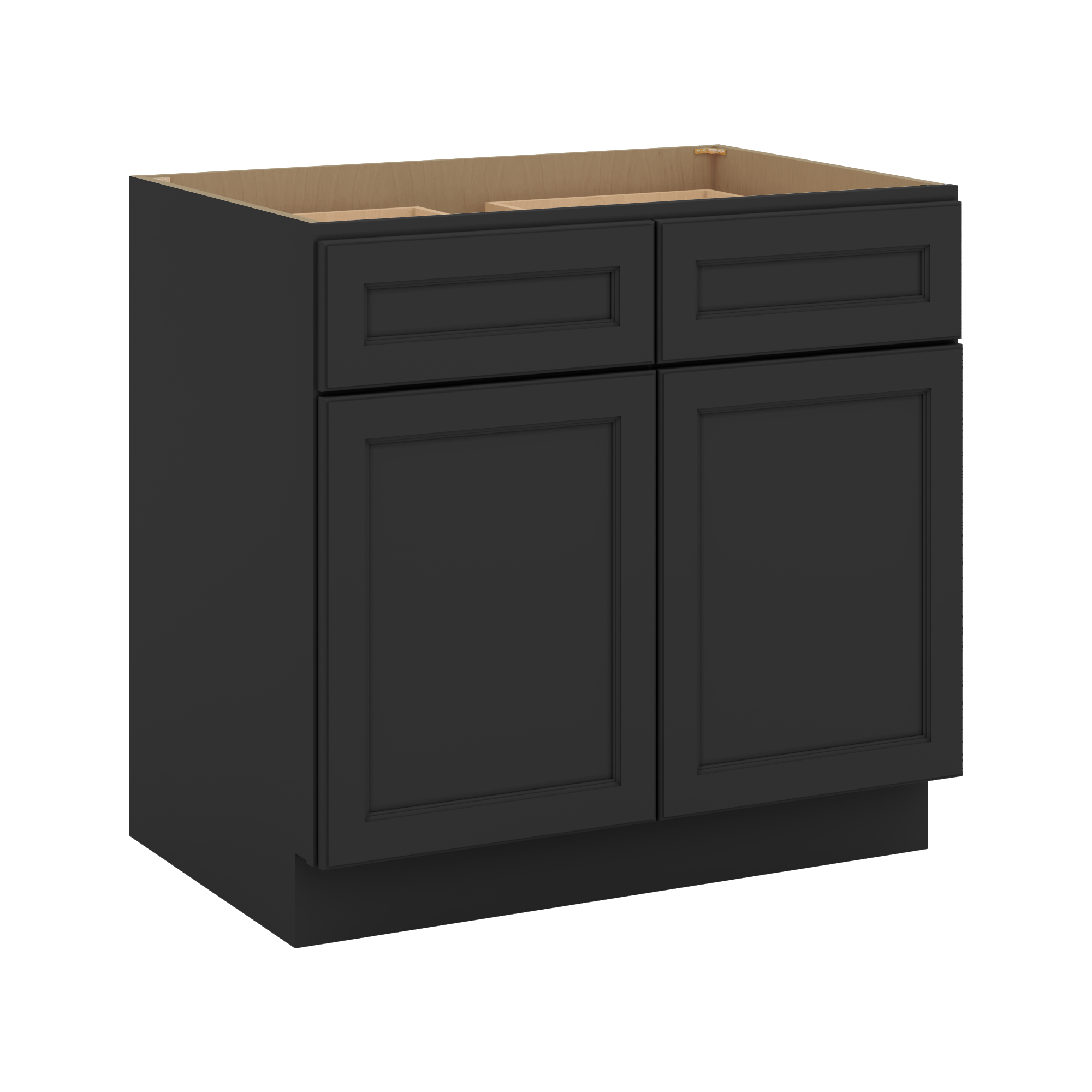 J&K Charcoal E2 Double Door Standard Base Cabinet - 36" W