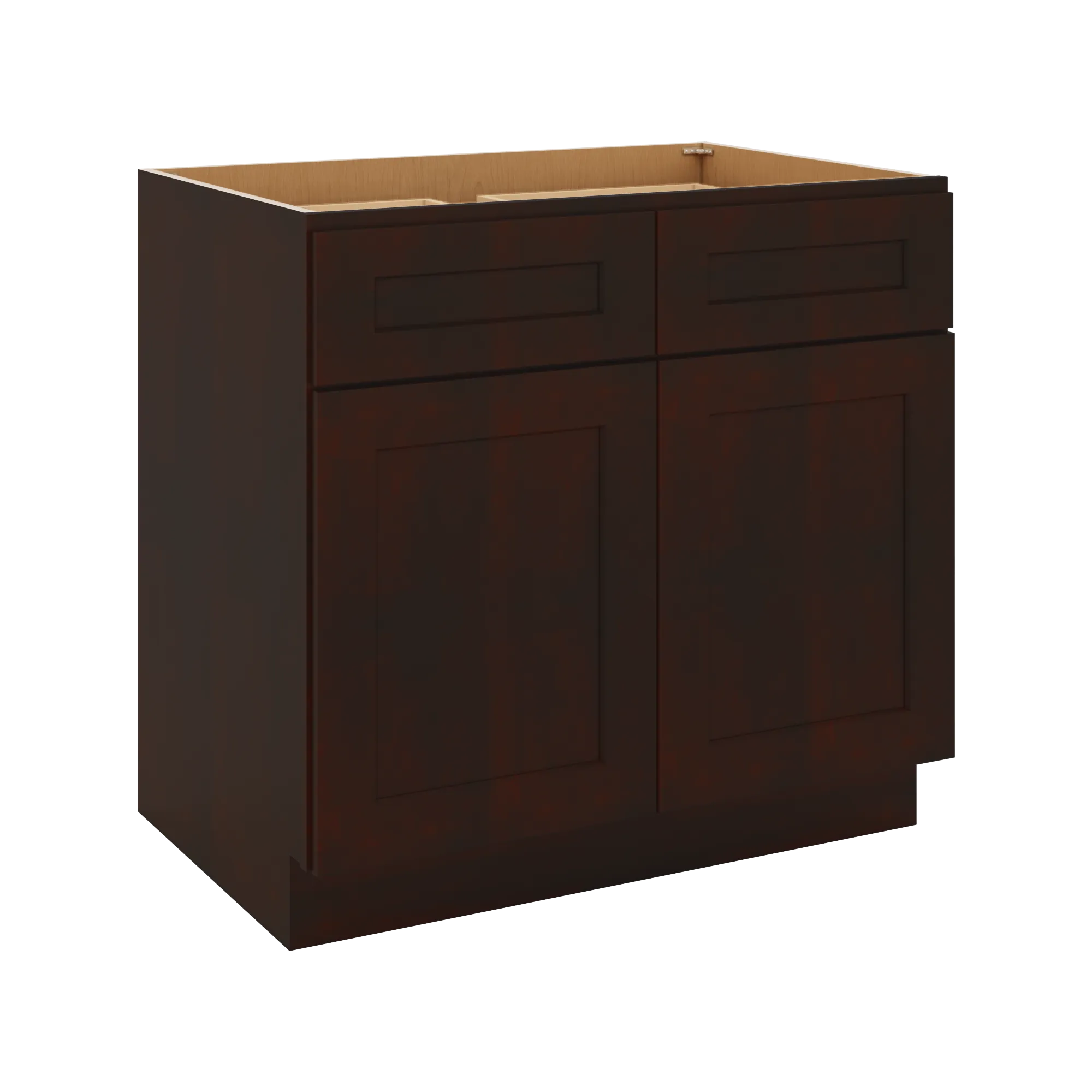 J&K Java Coffee S1 Double Door Standard Base Cabinet - 36" W